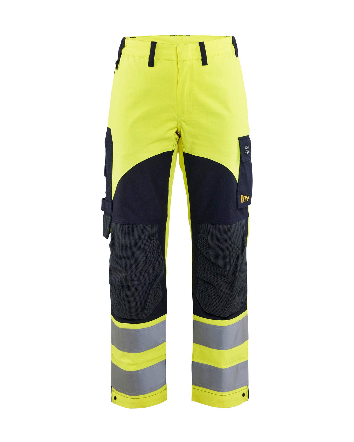 Blåkläder 7189 Dame Multinorm buks Inherent, High Vis Gul/Marineblå