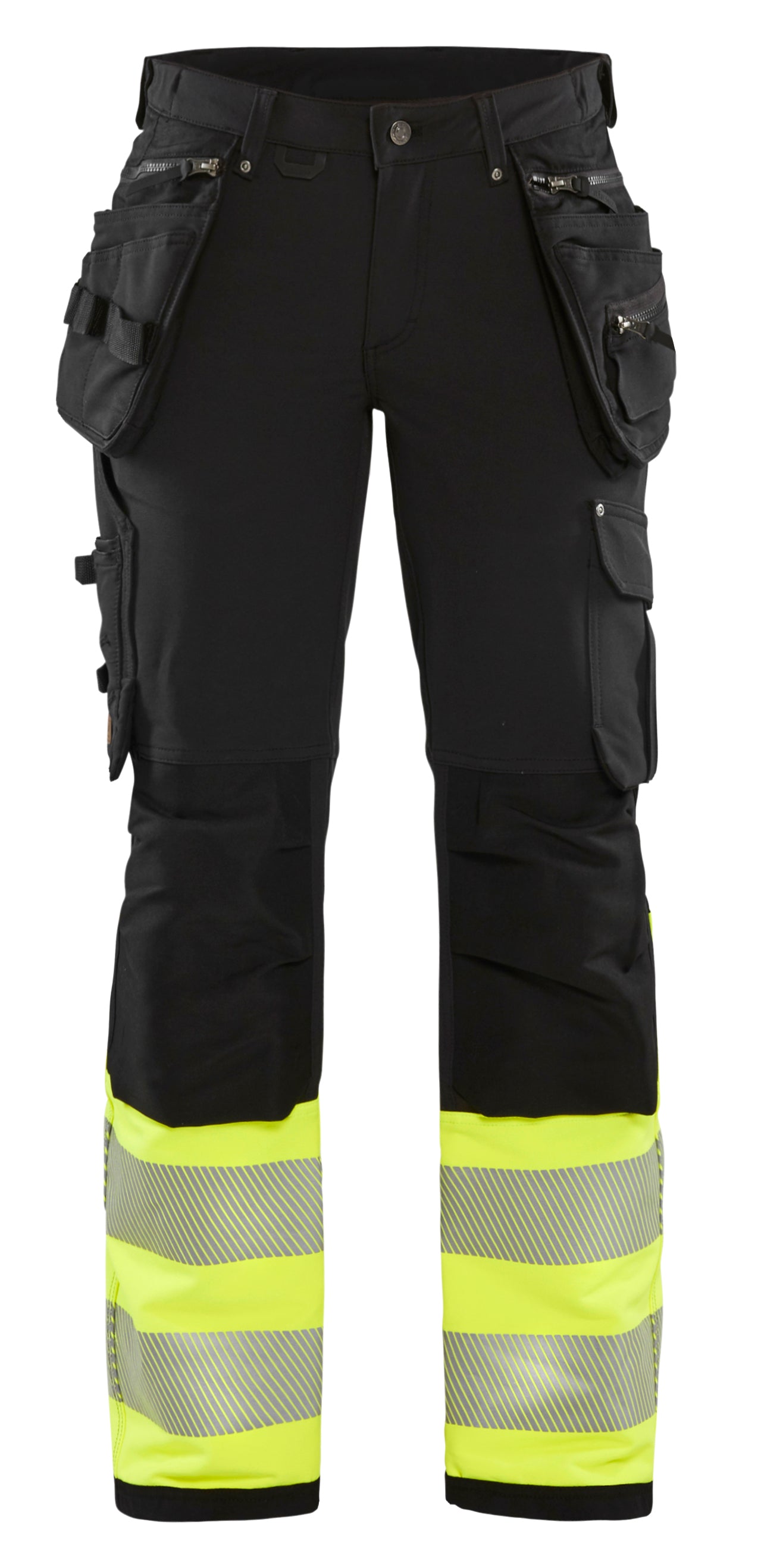 Blåkläder 7193 Dame High Vis Buks 4-vejs stretch detalje til broderi