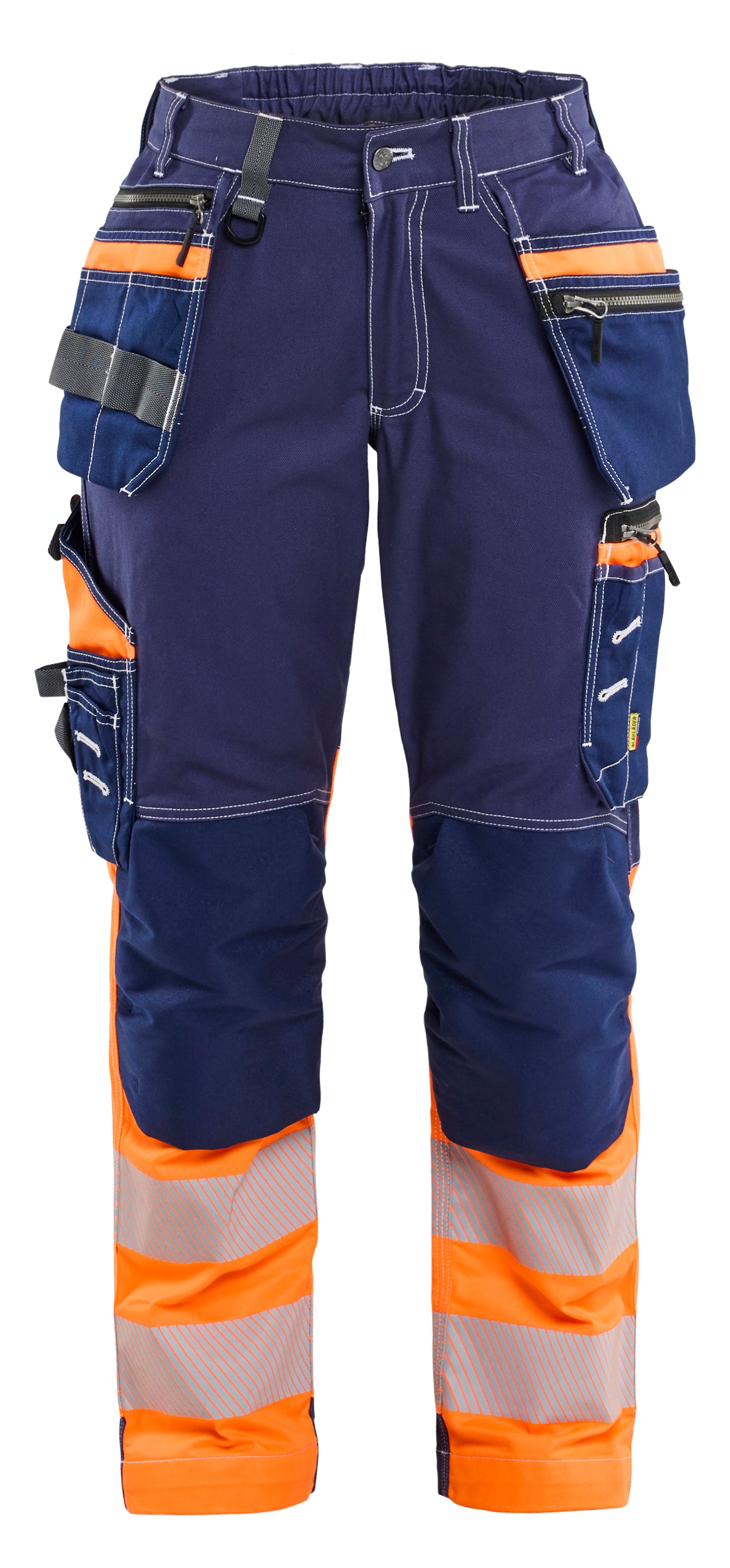 Blåkläder 7196 Dame High Vis Buks med Stretch materiale med firmalogo