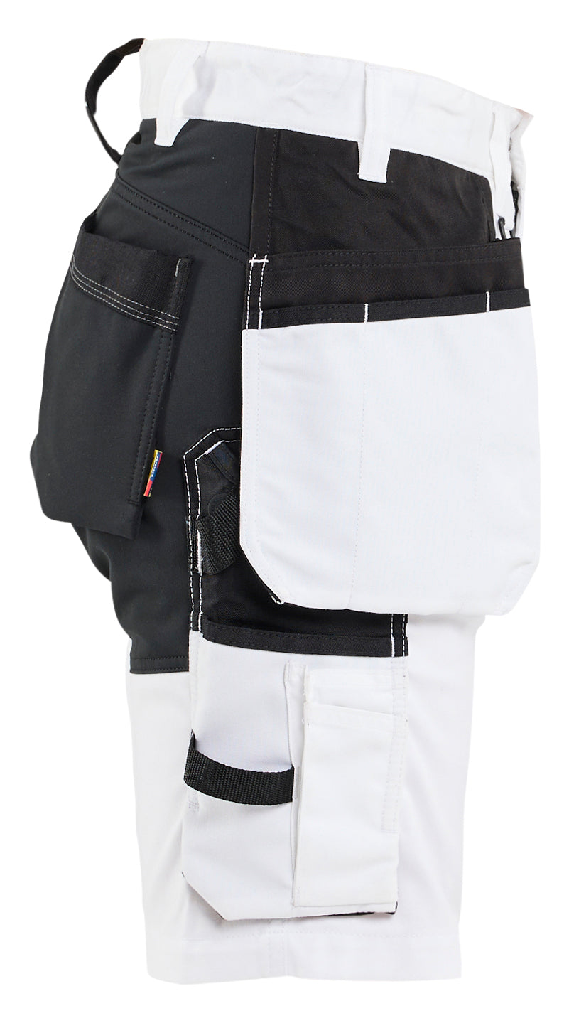 Blåkläder 7233 Dame Shorts med stretch detalje til broderi