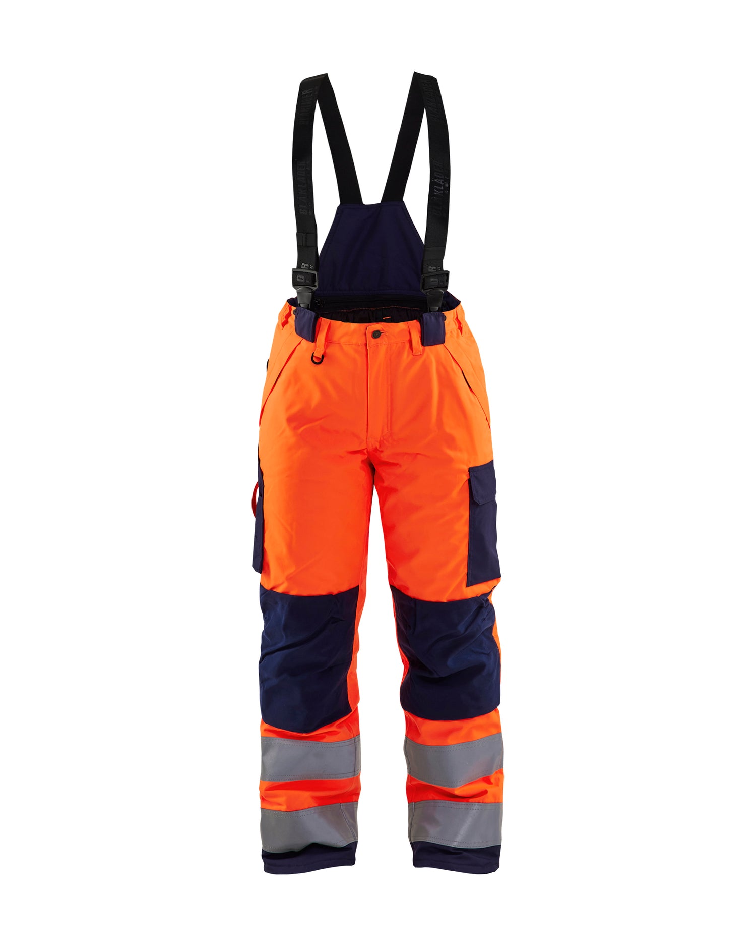 Blåkläder 7885 Dame High Vis Vinter Buks, High Vis Orange/Marineblå
