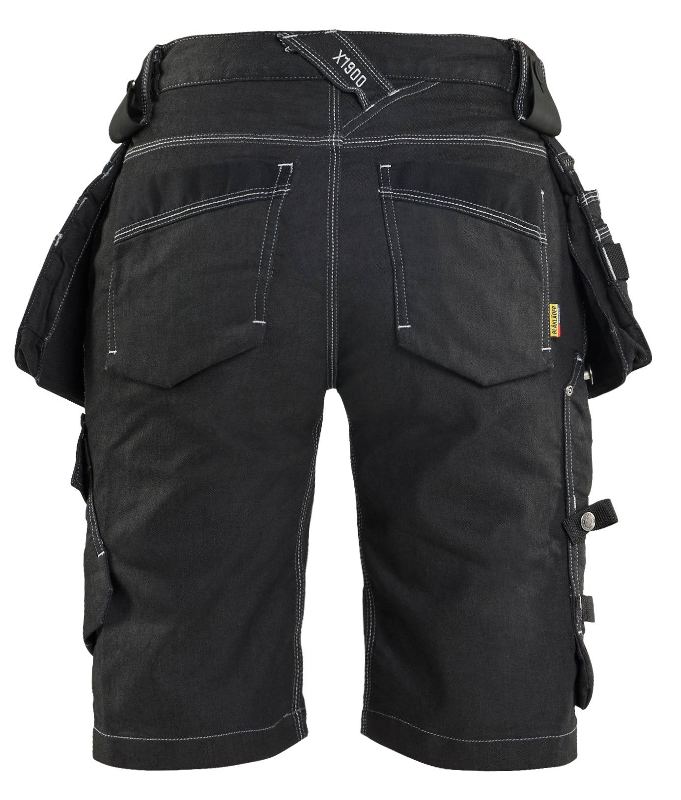 Blåkläder 7992 Dame Håndværker Shorts stretch X1900 materiale med logo