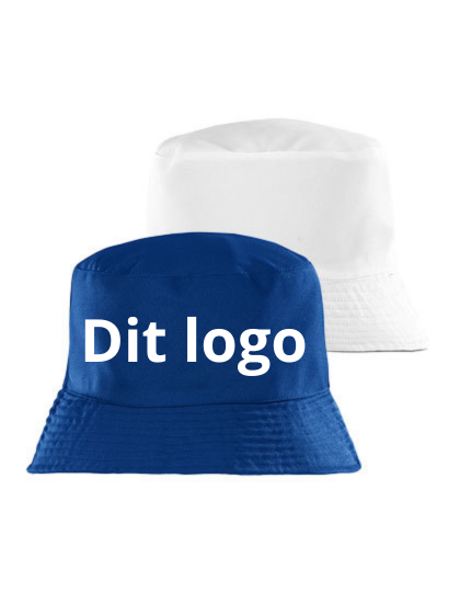 Bøllehat med logo detalje med firmalogo