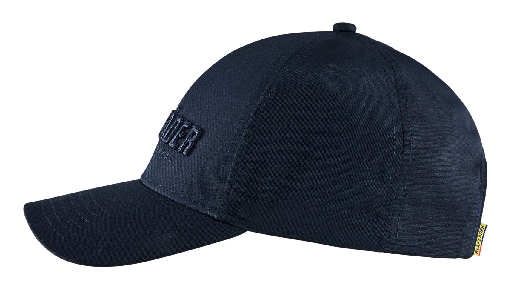 Blåkläder 9231 Cap 3D detalje med firmalogo