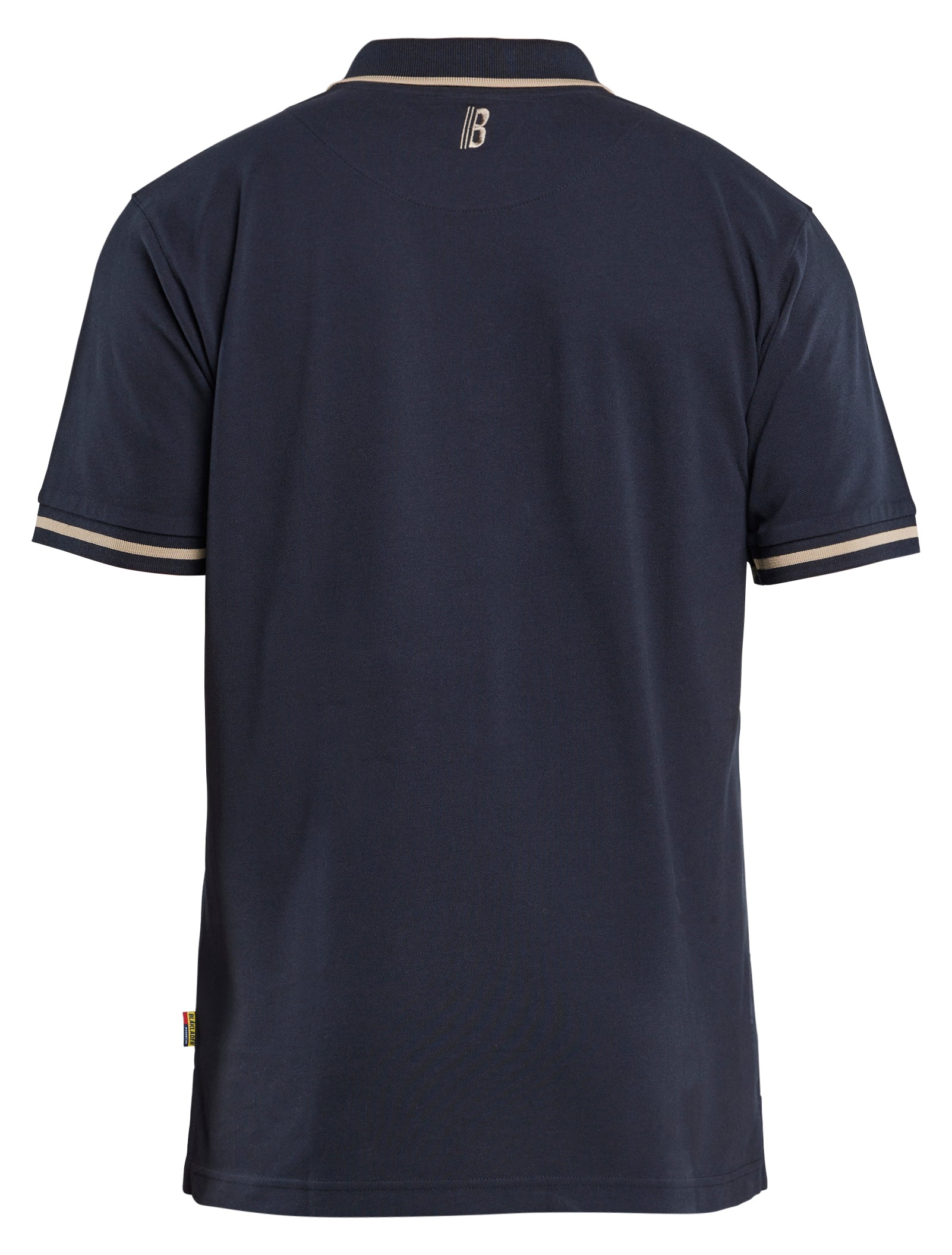 Blåkläder 9402 Poloshirt Grit and Grind nærbillede med logo