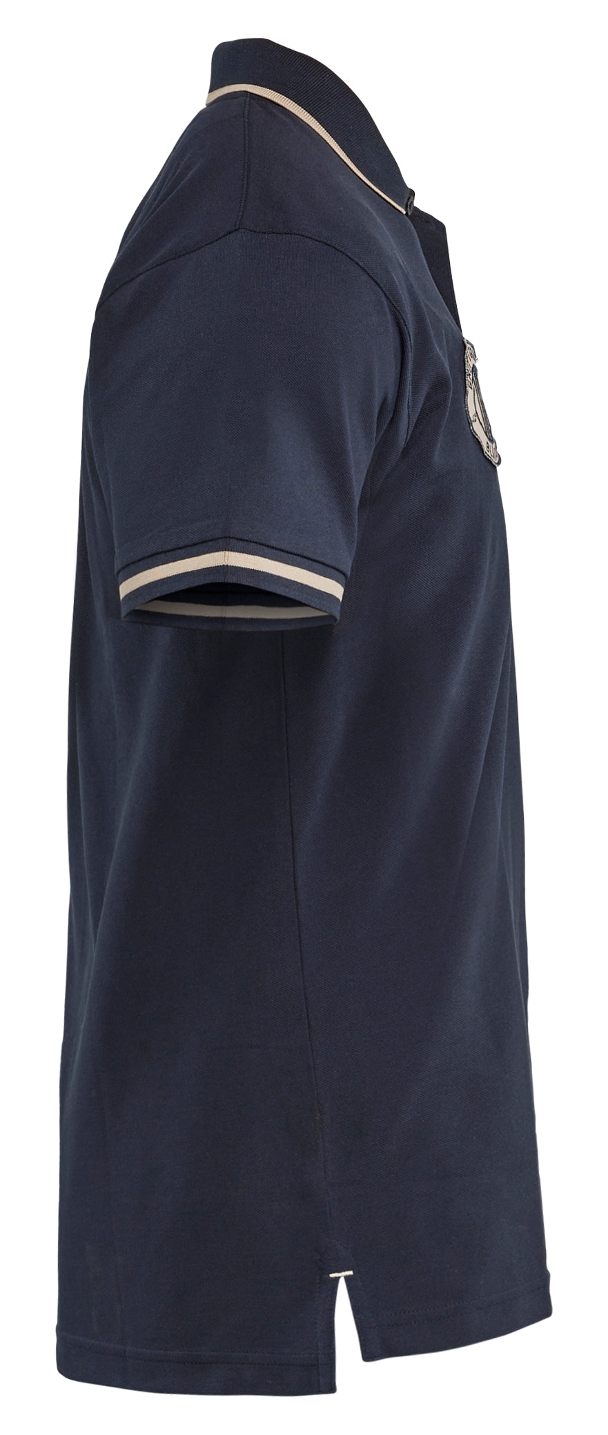 Blåkläder 9402 Poloshirt Grit and Grind produktbillede med tryk