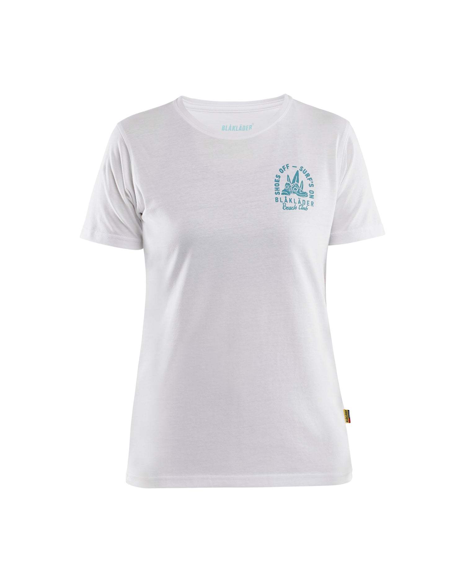 Blåkläder 9417 Dame T-Shirt Blåkläder Beach Club, Hvid