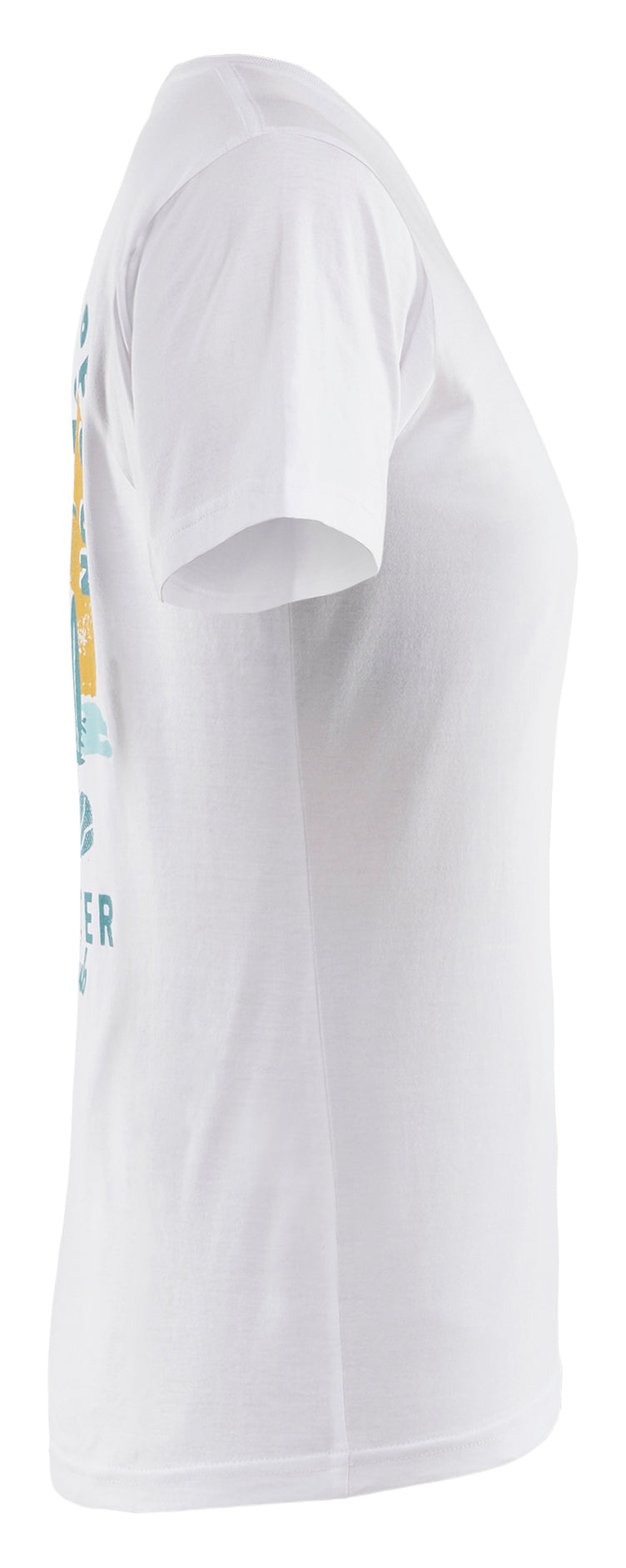 Blåkläder 9417 Dame T-Shirt Blåkläder Beach Club produktfoto med tryk