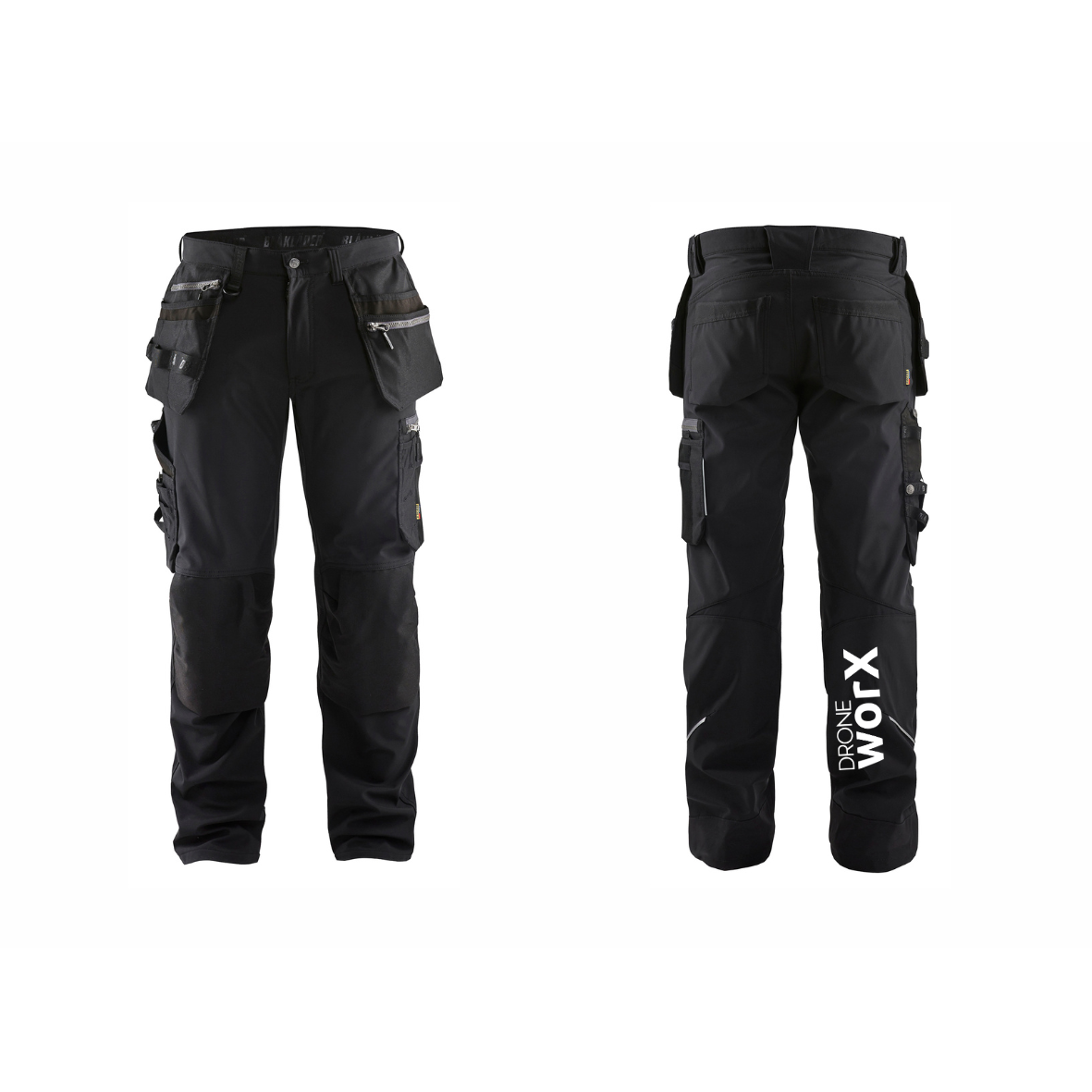 DroneWorX Blåkläder 1805 Håndværker Buks Softshell m/logo