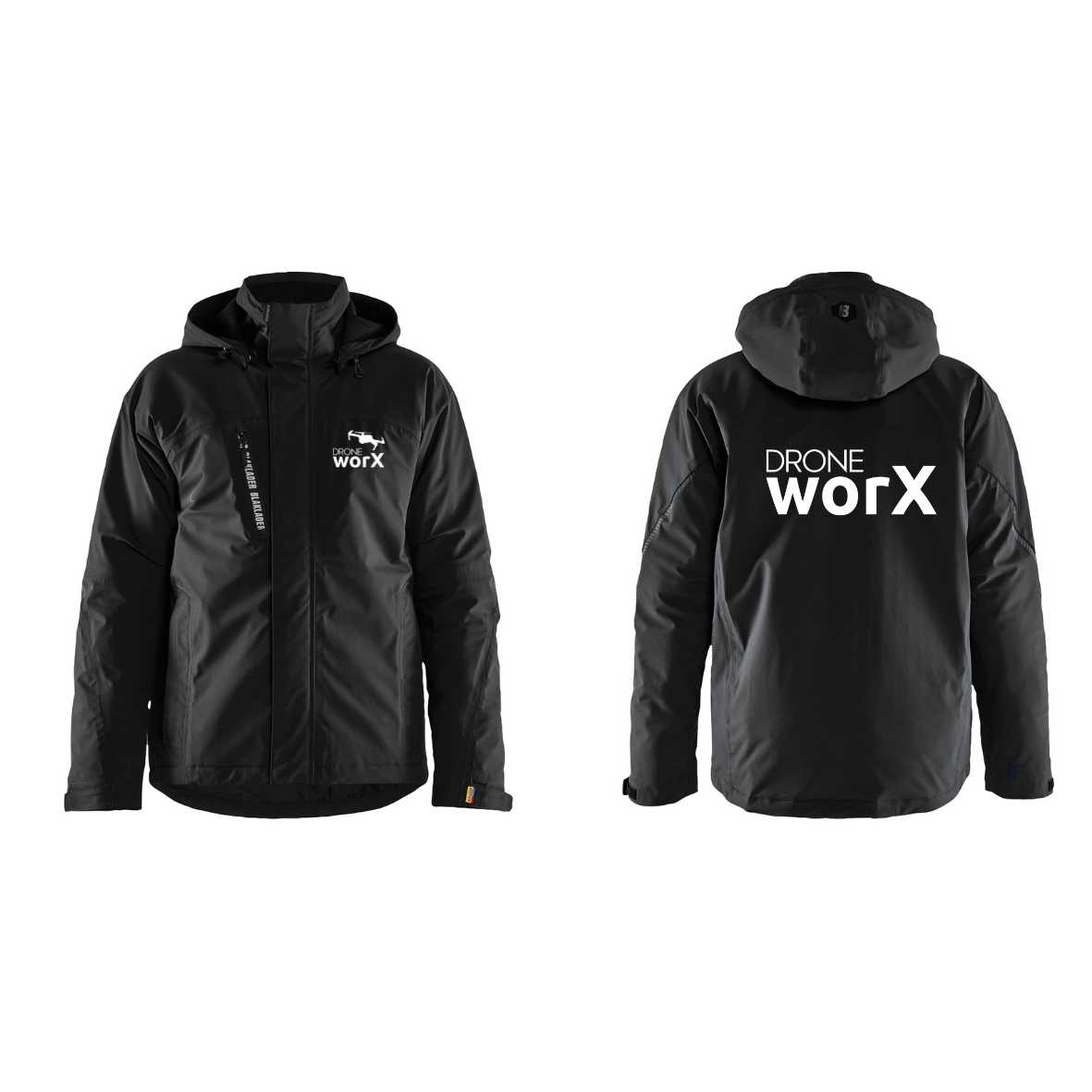 DroneWorX Blåkläder 4484 Letforet Vinterjakke 4-vejs stretch m/logo