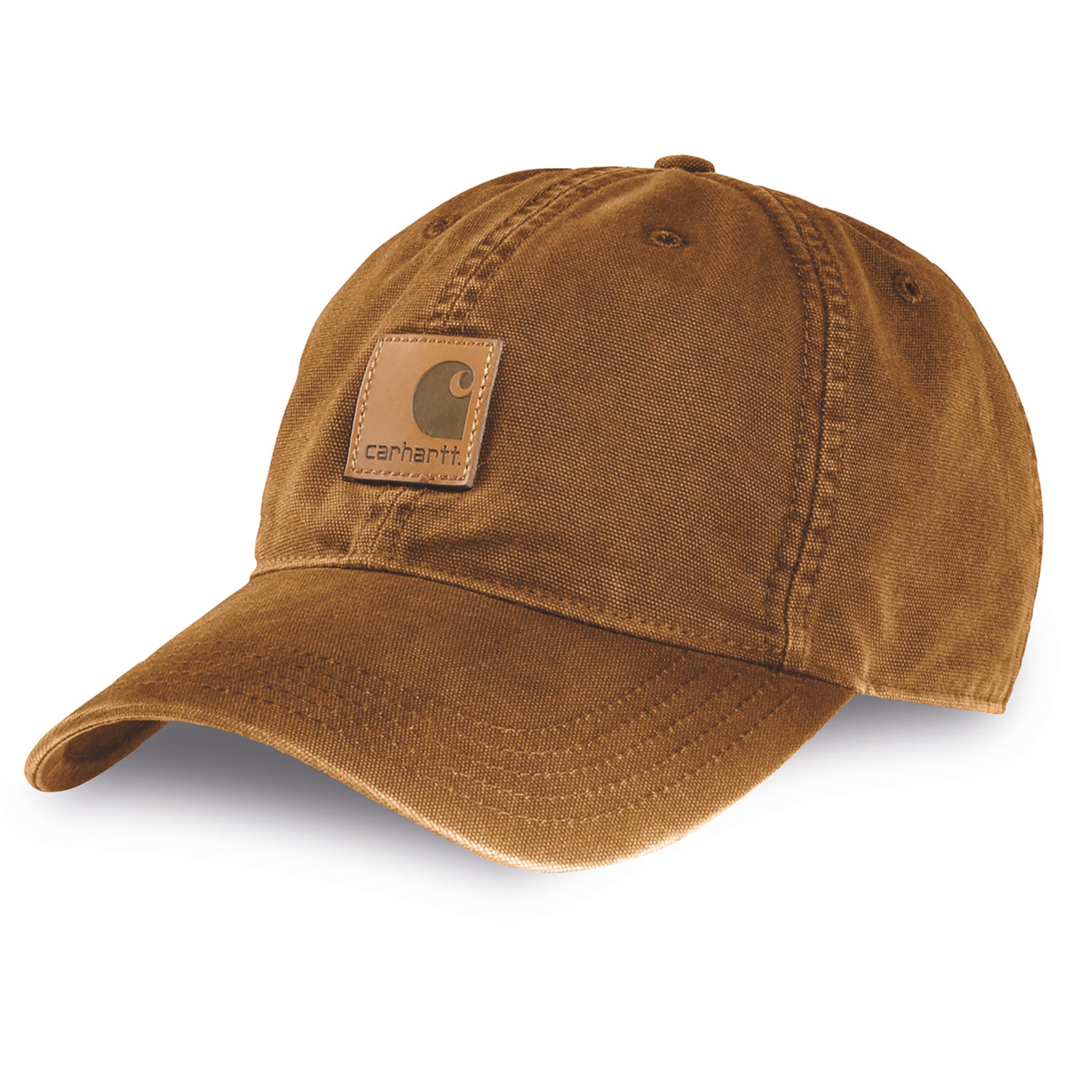 Carhartt 100289 Canvas Cap materiale med firmalogo