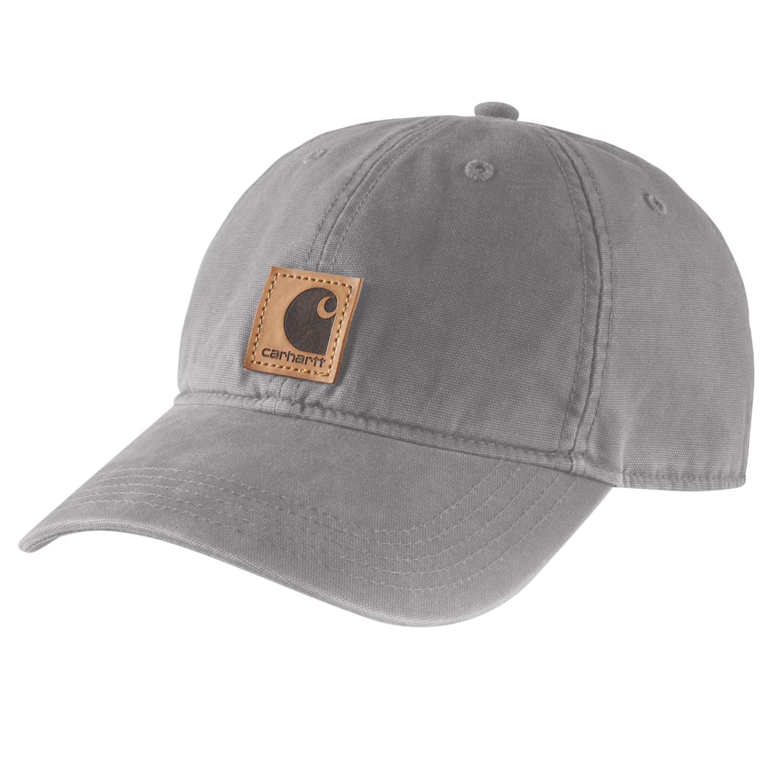 Carhartt 100289 Canvas Cap detalje med firmalogo