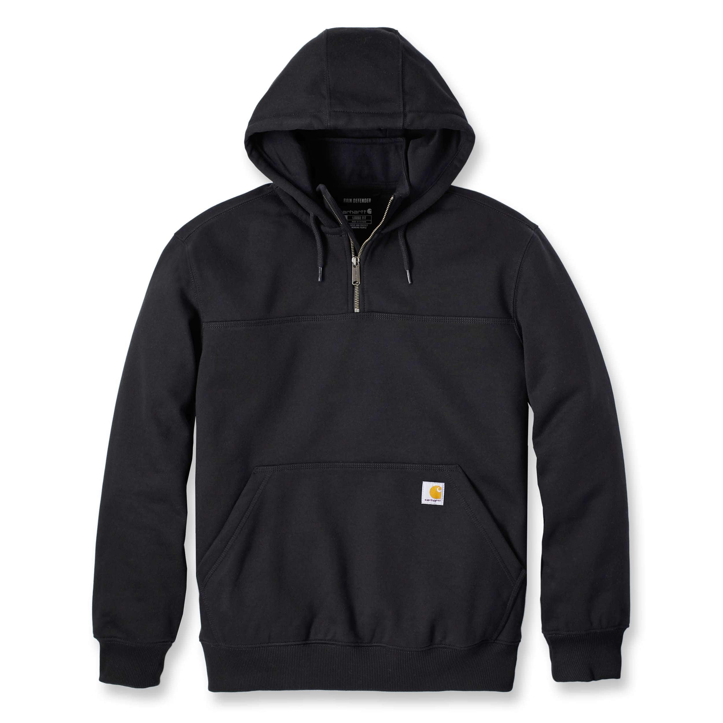 Carhartt 100617 Heavyweight Quarter-Zip Sweatshirt Sweatshirt produktfoto med tryk