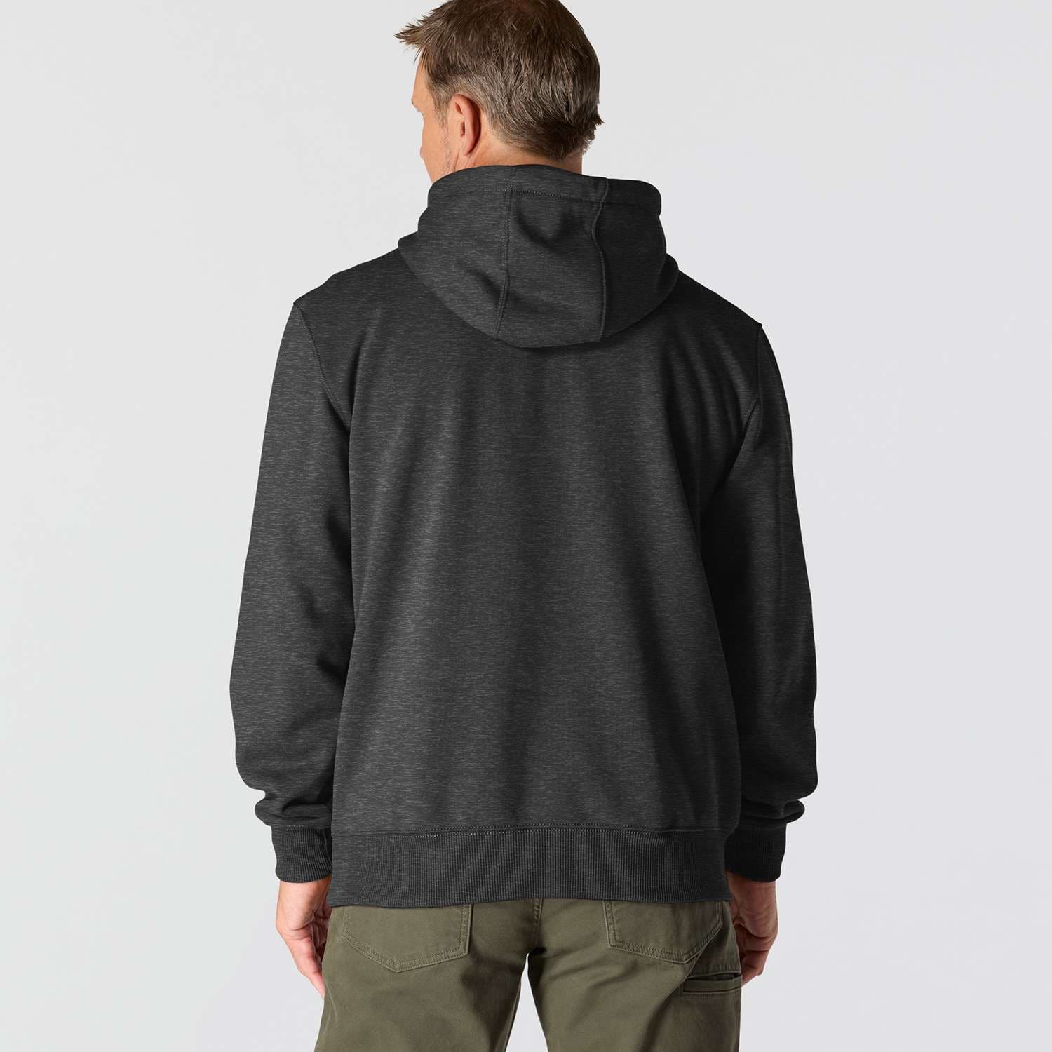 Carhartt 100617 Heavyweight Quarter-Zip Sweatshirt Sweatshirt detalje med firmalogo