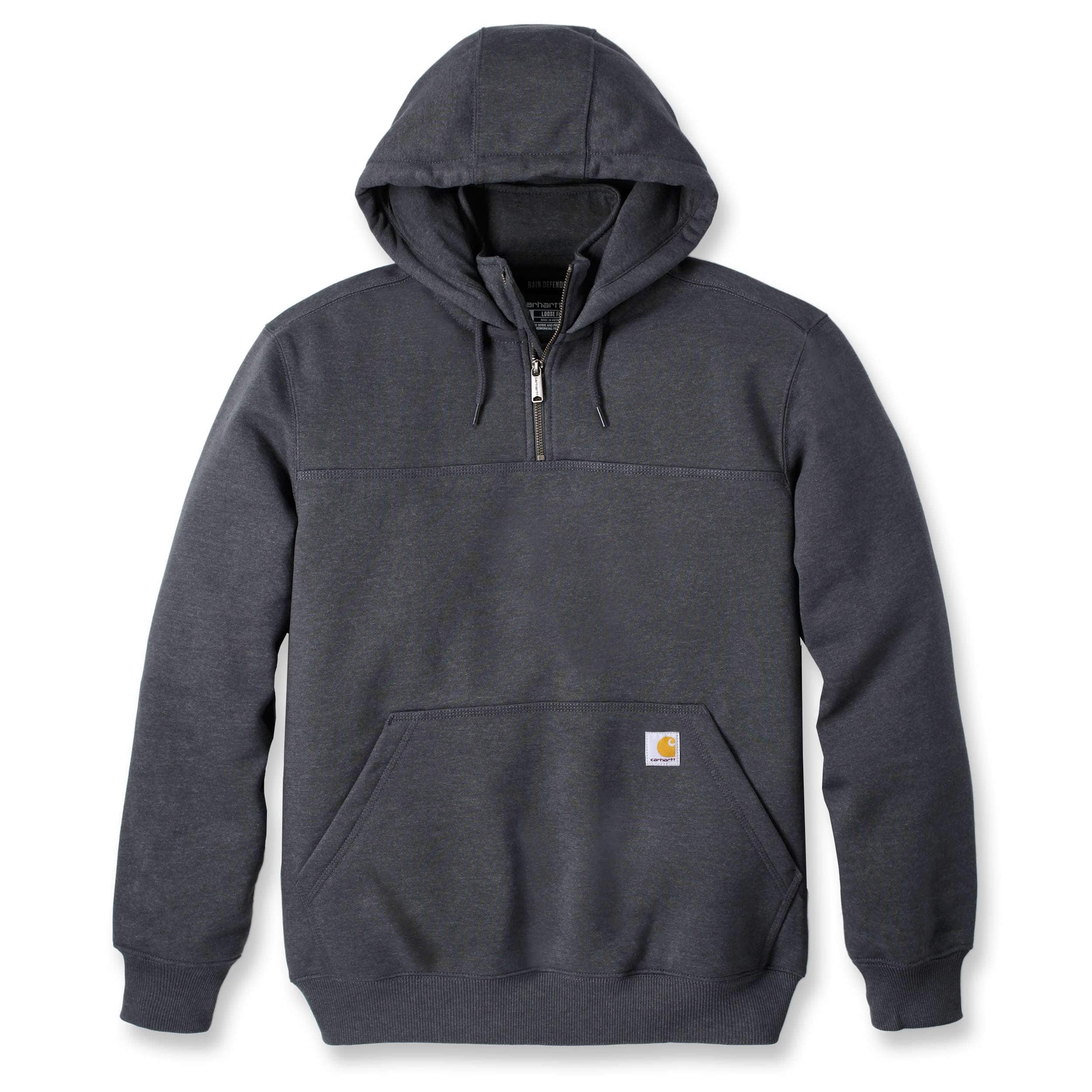 Carhartt 100617 Heavyweight Quarter-Zip Sweatshirt Sweatshirt materiale med logo