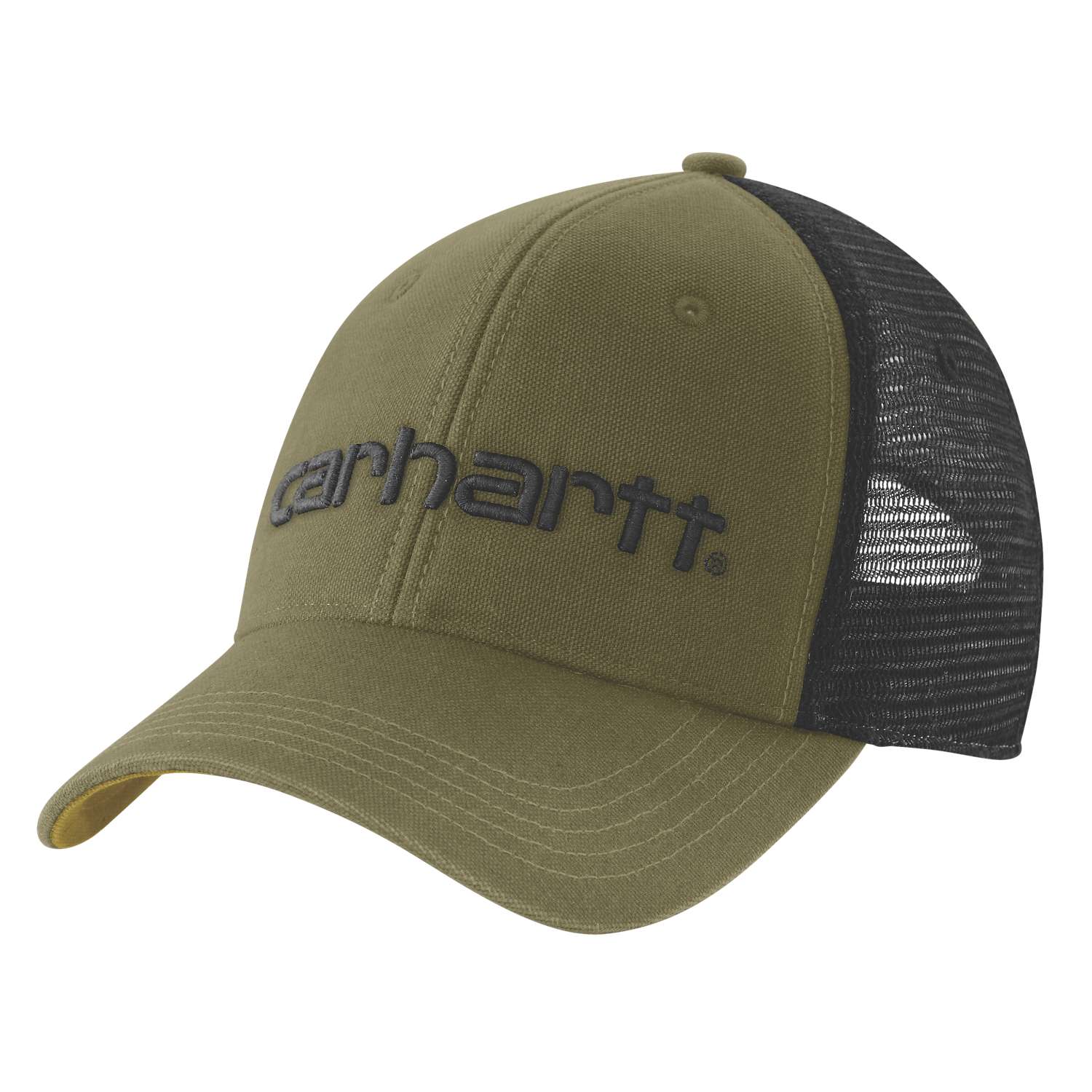 Carhartt 101195 Canvas Mesh-Back Logo Graphic Cap