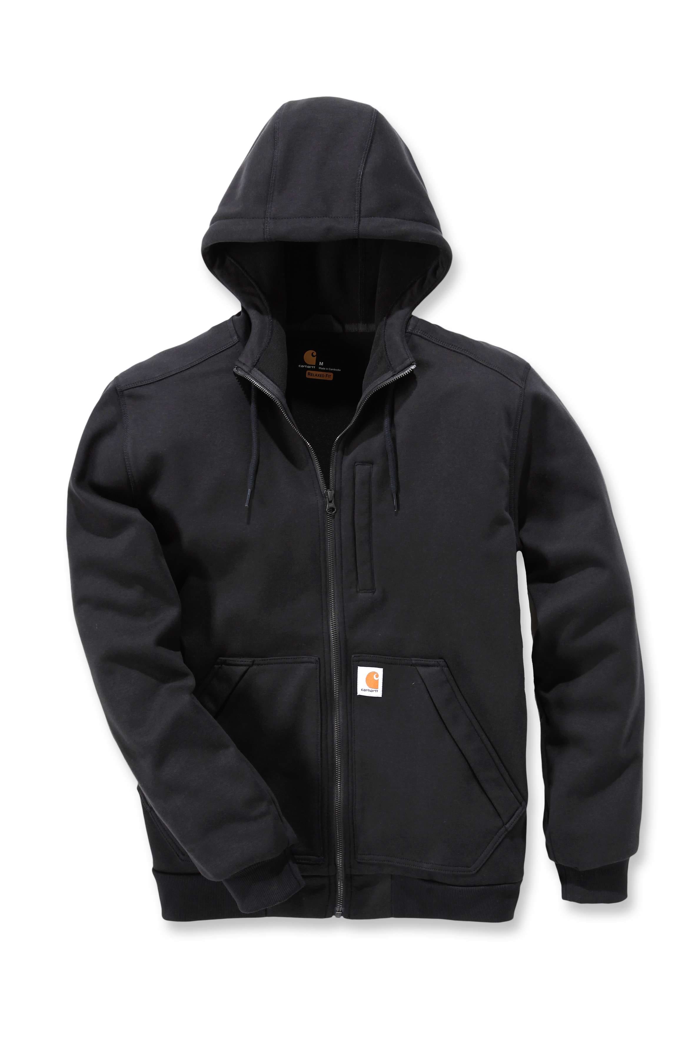 Carhartt 101759 Wind Fighter Hooded Sweatshirt produktbillede med logo