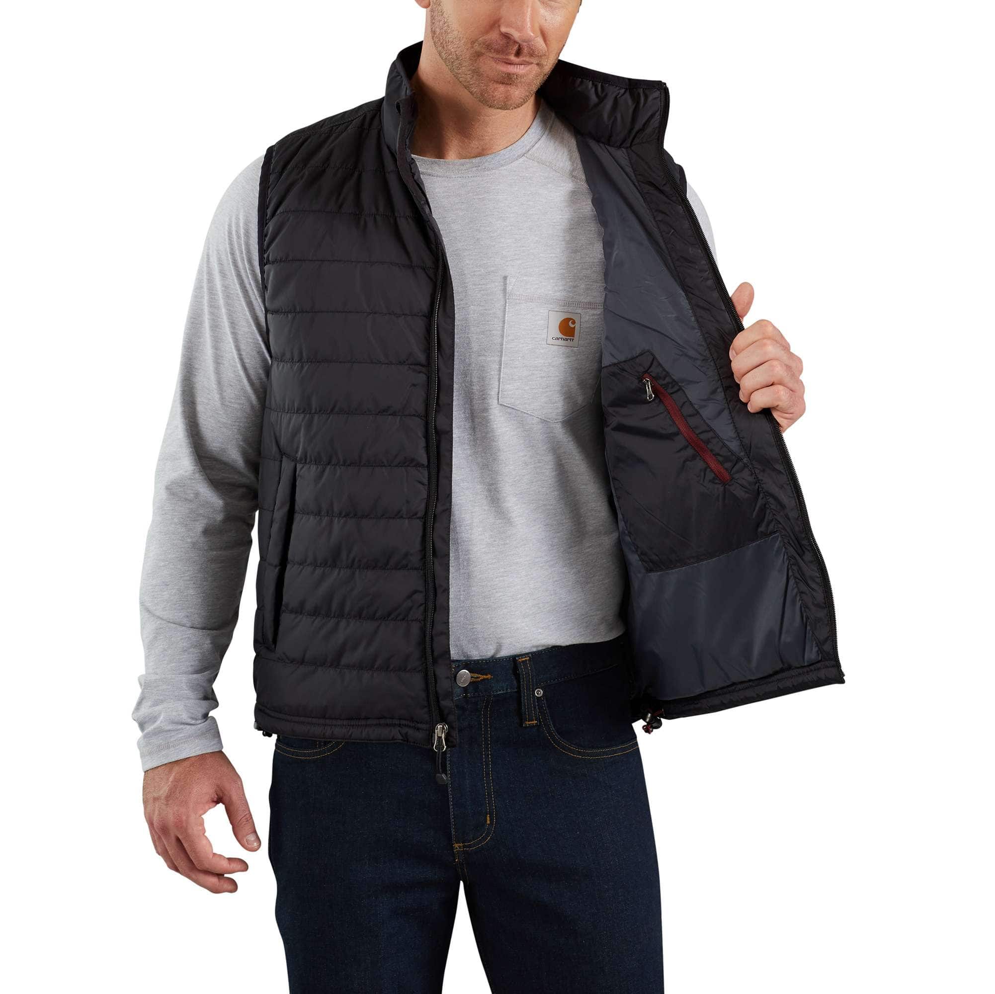 Carhartt 102286 Gilliam Vest detalje til broderi
