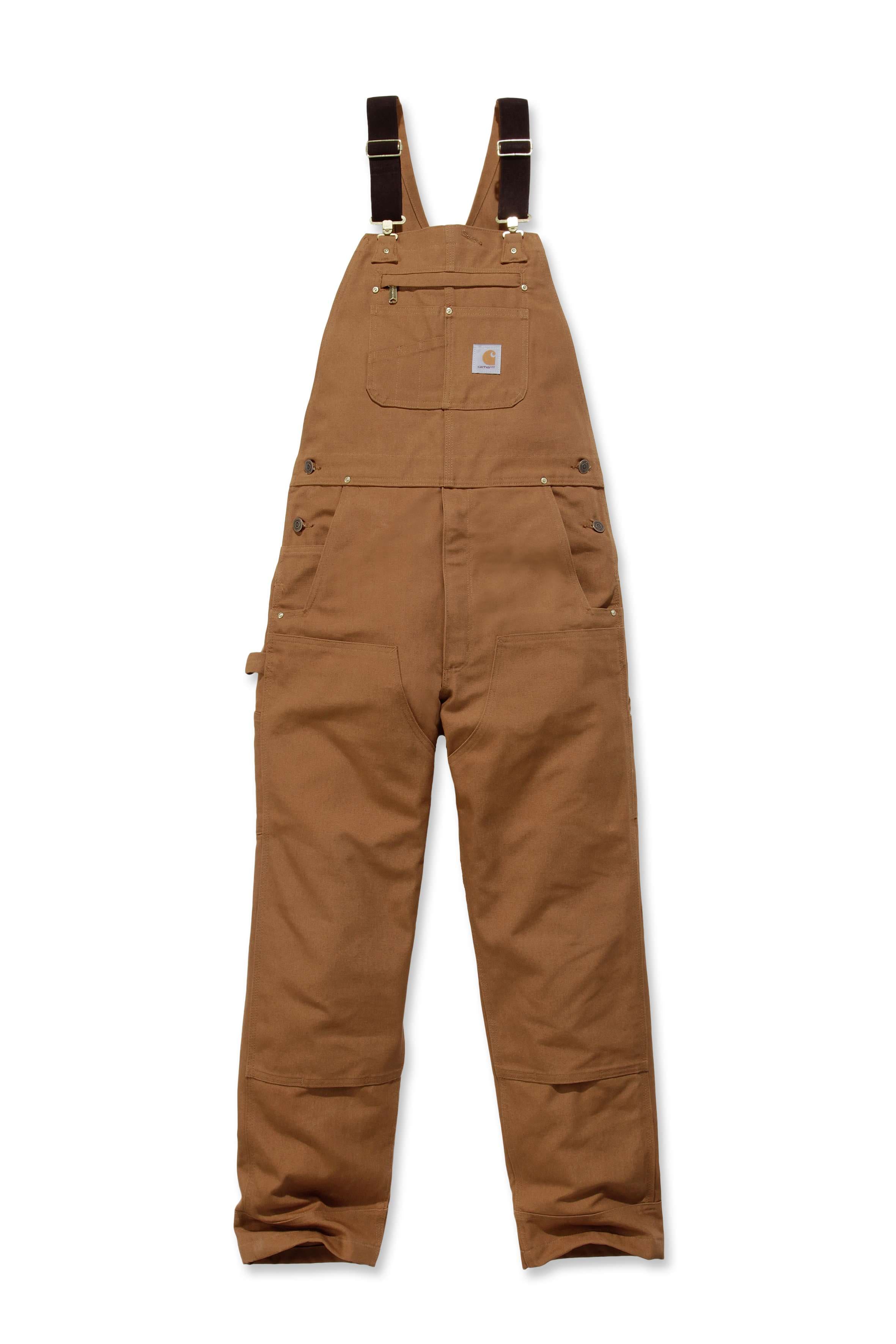 Carhartt 102776 Bib Overall nærbillede med tryk