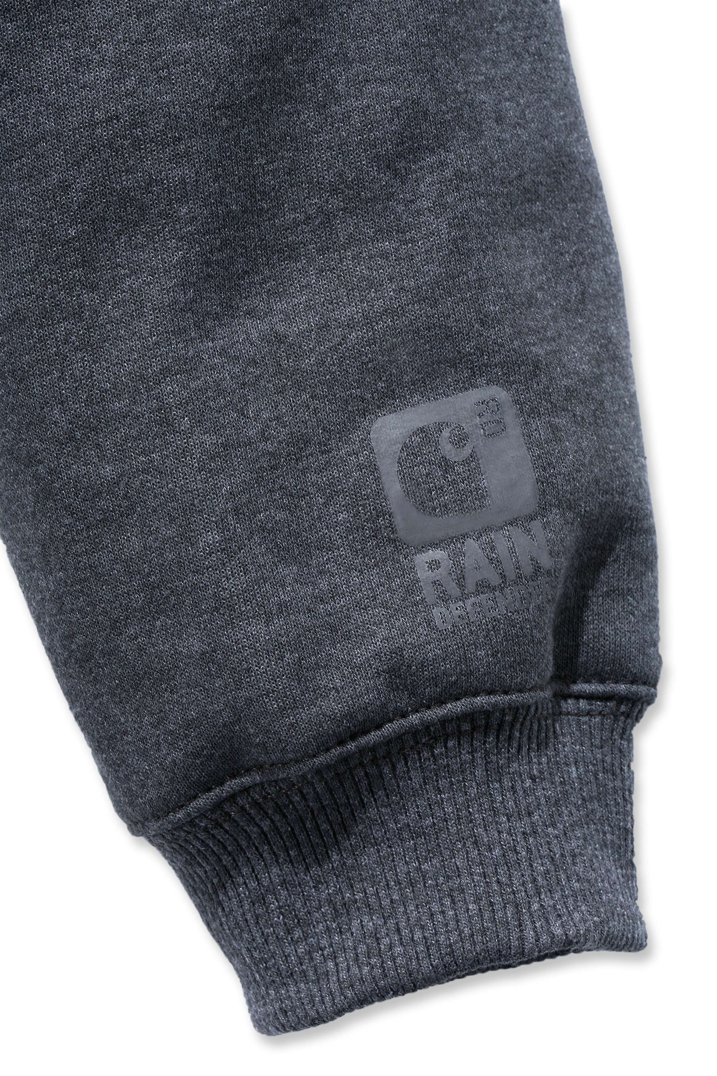 Carhartt 103308 Sherpa Lined Midweight Zip Sweatshirt produktfoto med firmalogo