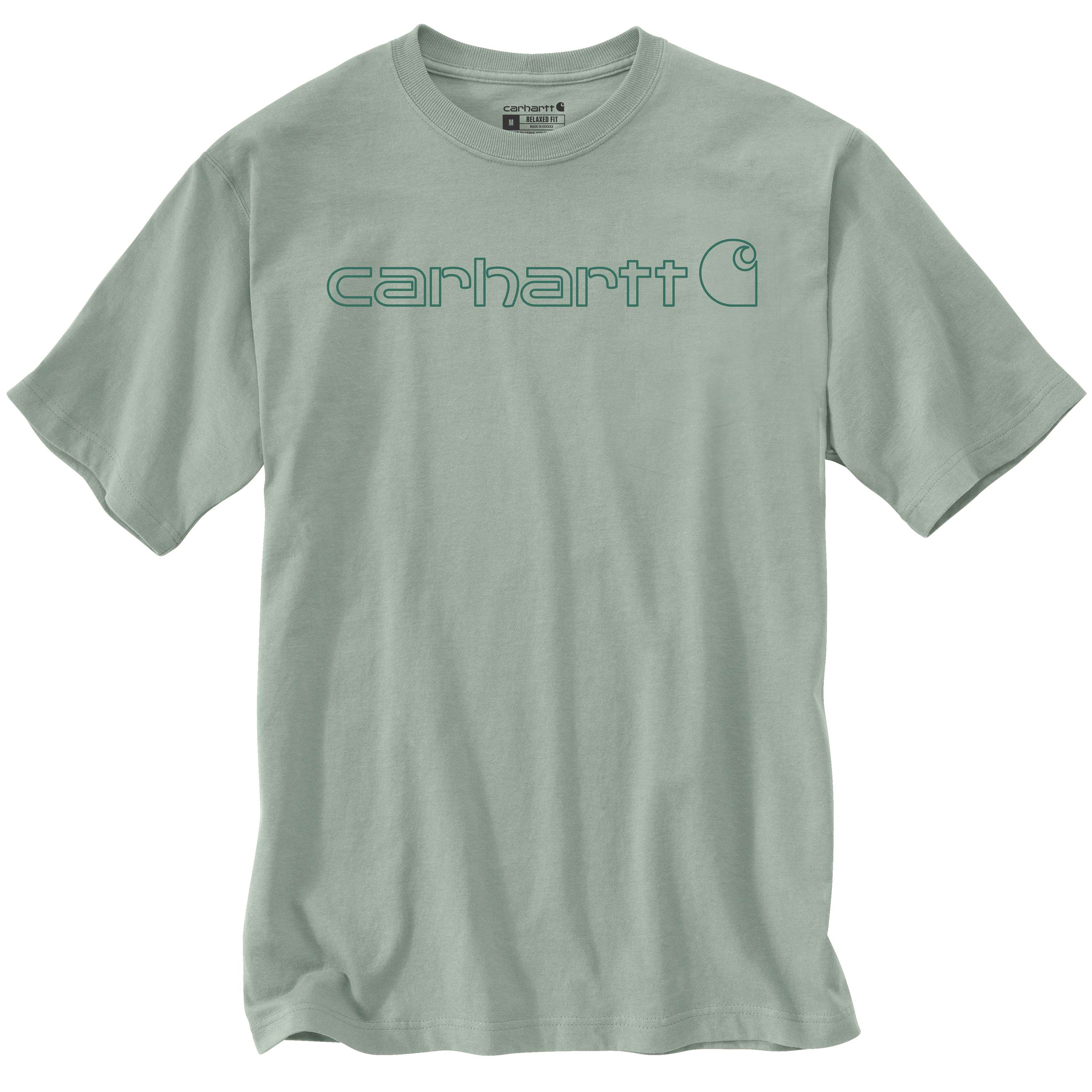 Carhartt 103361 Dearborn Relaxed Logo T-Shirt produktfoto med firmalogo