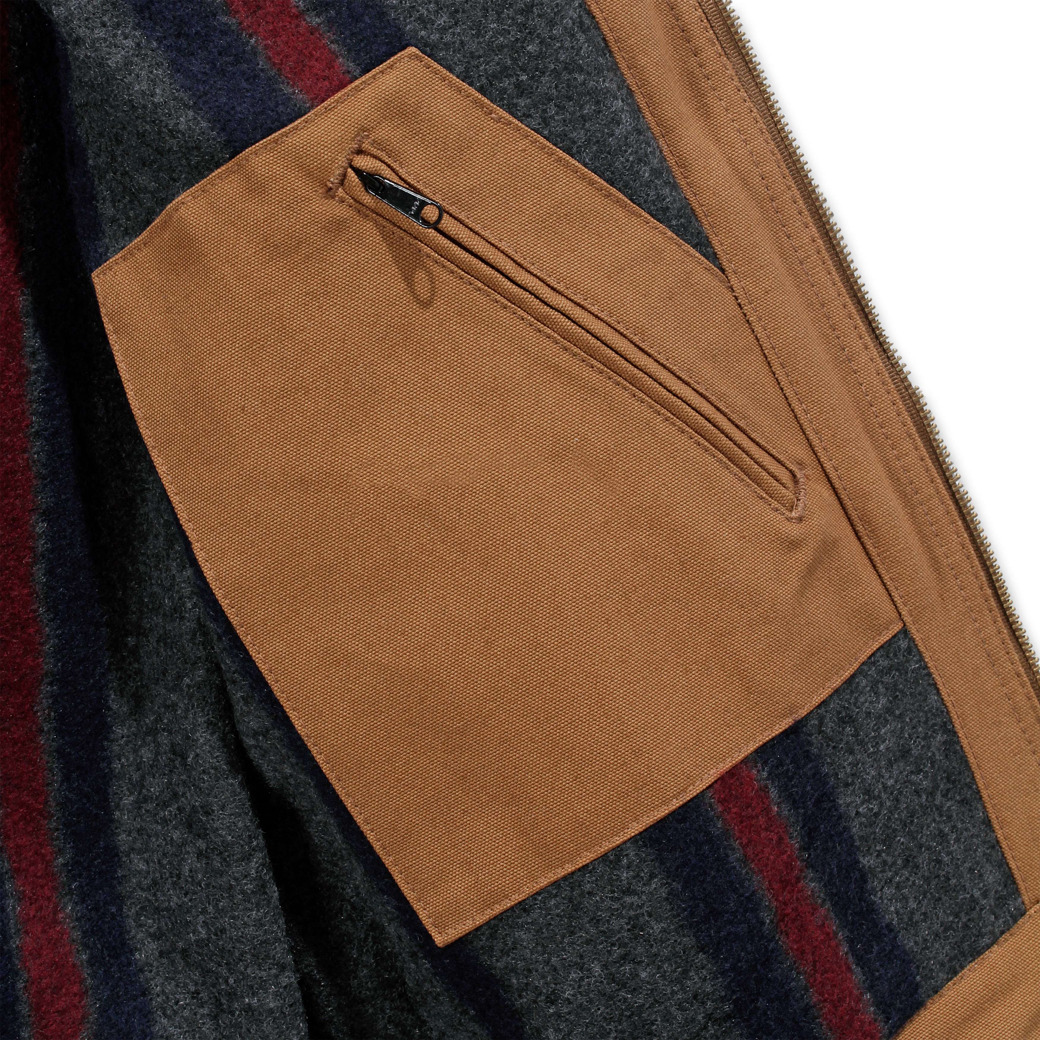 Carhartt 103828 Duck Detroit Jakke produktfoto med logo