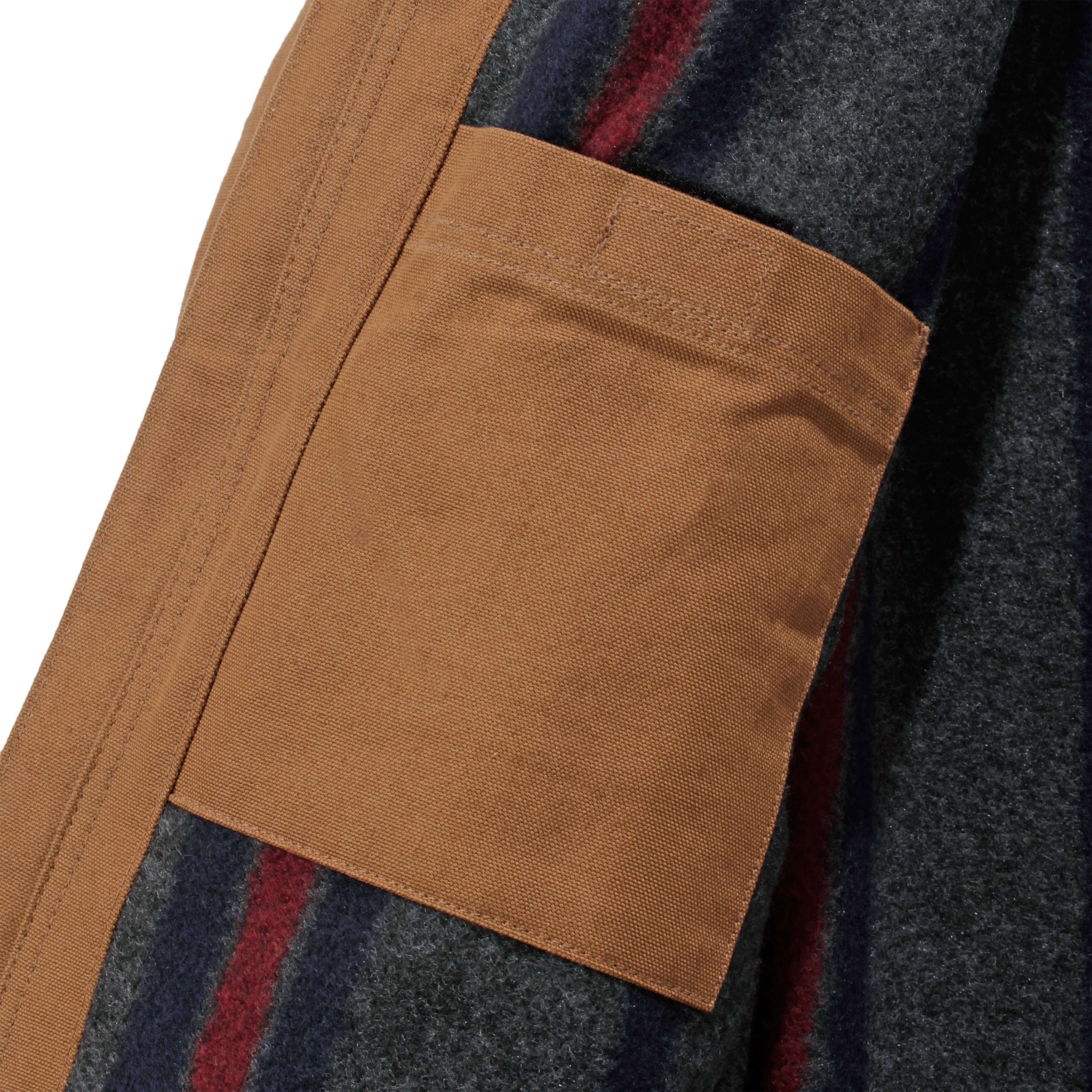 Carhartt 103828 Duck Detroit Jakke materiale med tryk