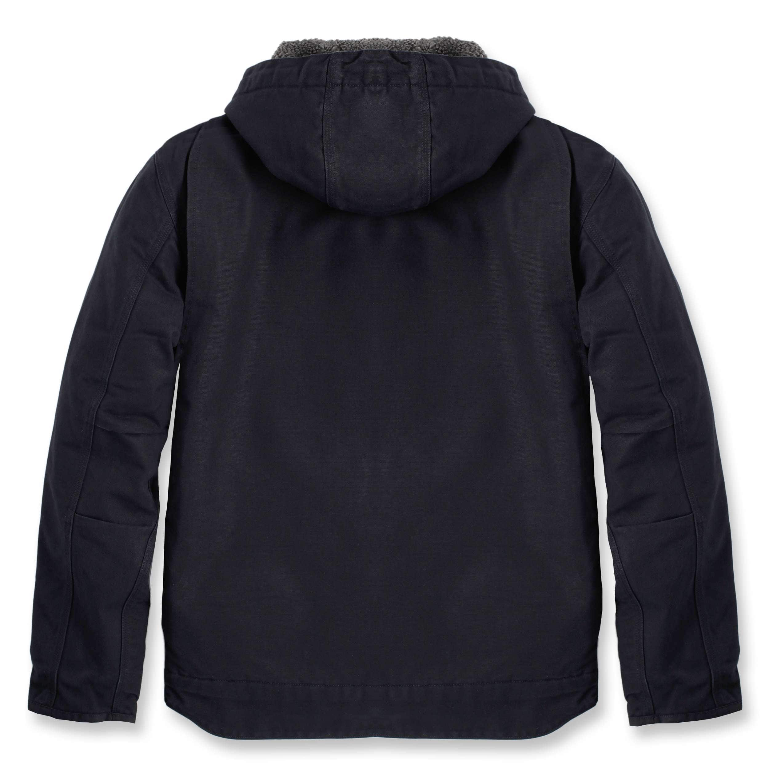 Carhartt 104392 Washed Duck Sherpa Lined Jakke detalje til broderi