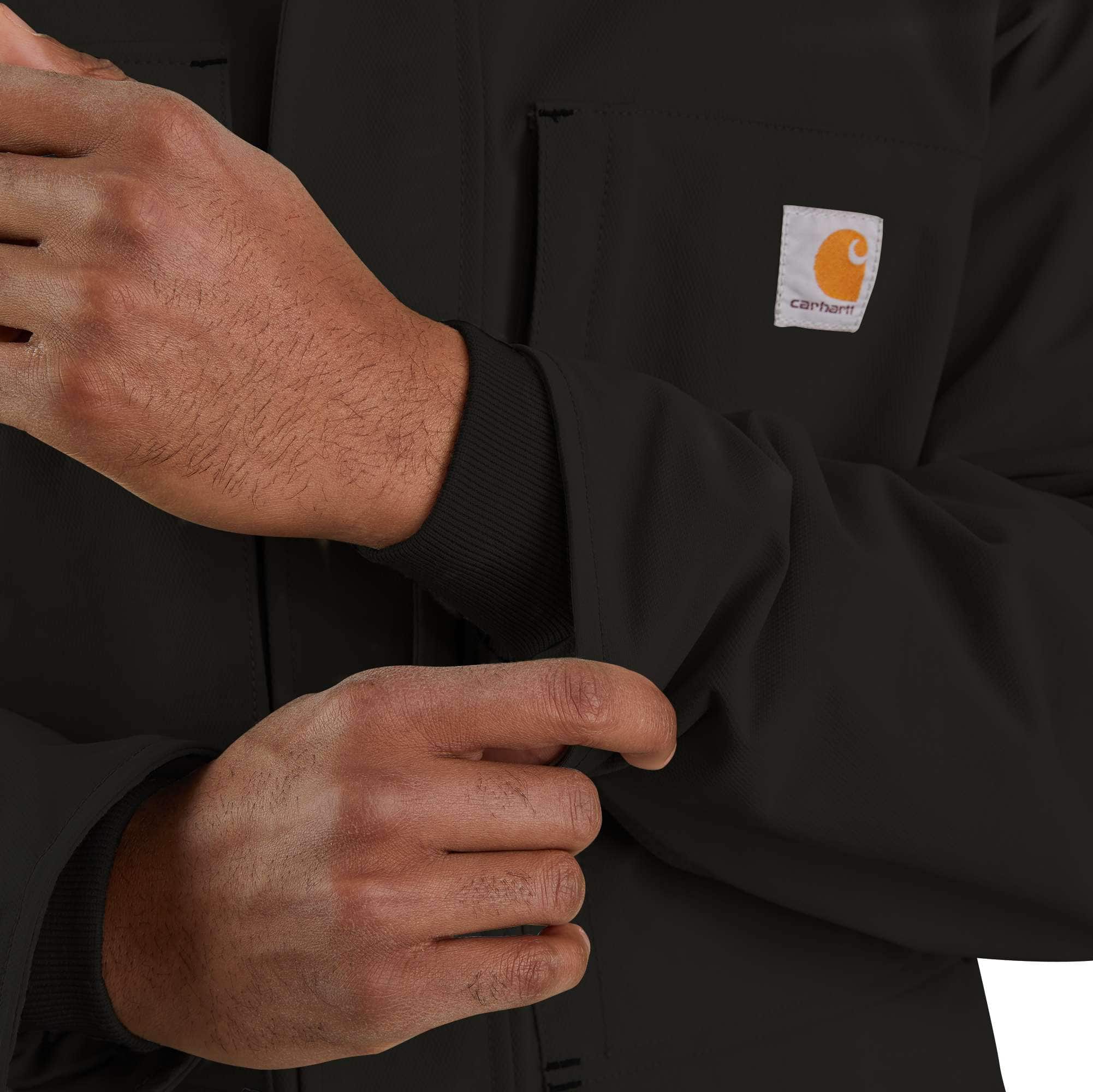 Carhartt 105002 Super Dux Bonded Chore Vinterjakke materiale med firmalogo
