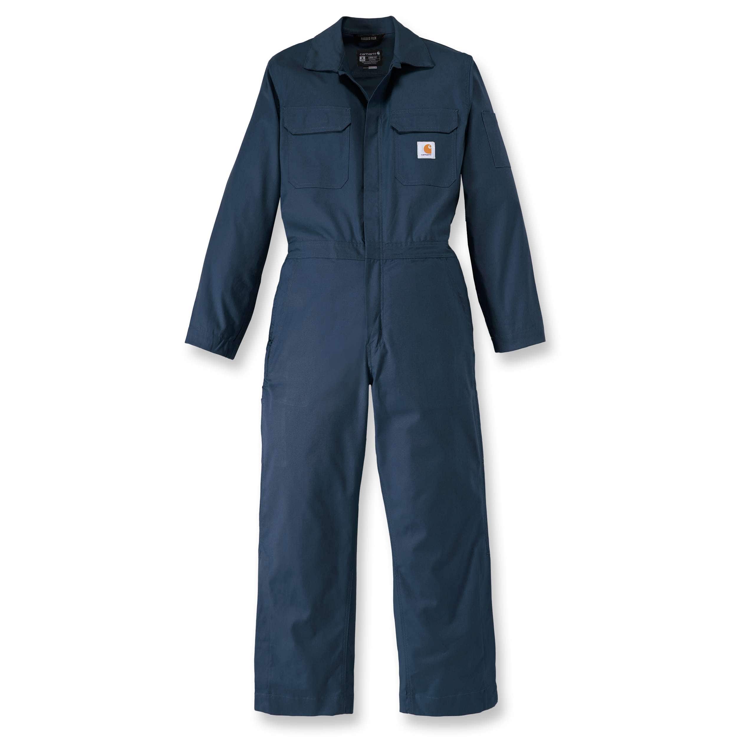 Carhartt 105019 Rugged Flex Canvas Kedeldragt produktbillede med tryk