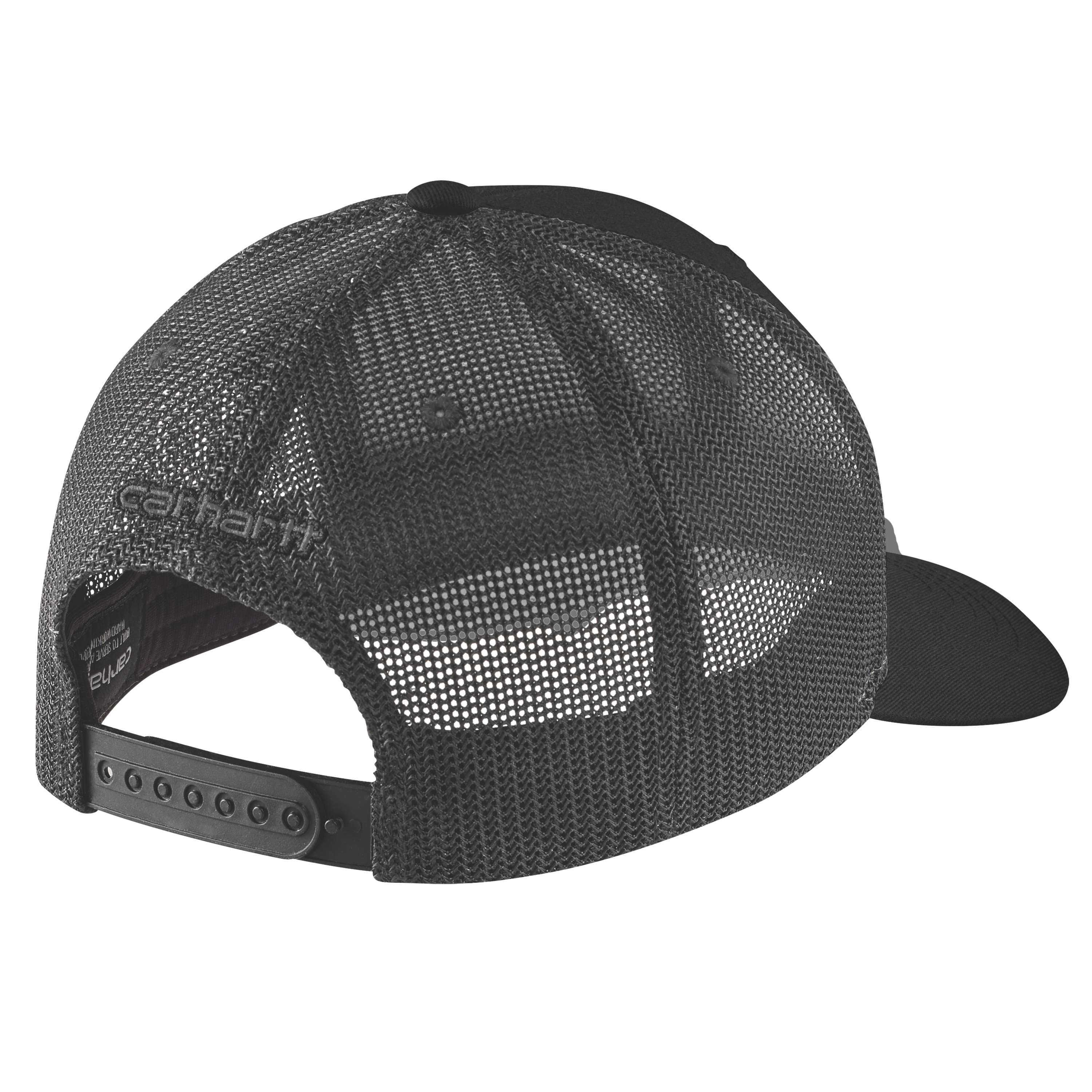 Carhartt 105216 Twill Mesh-Back Logo Patch Cap detalje til broderi
