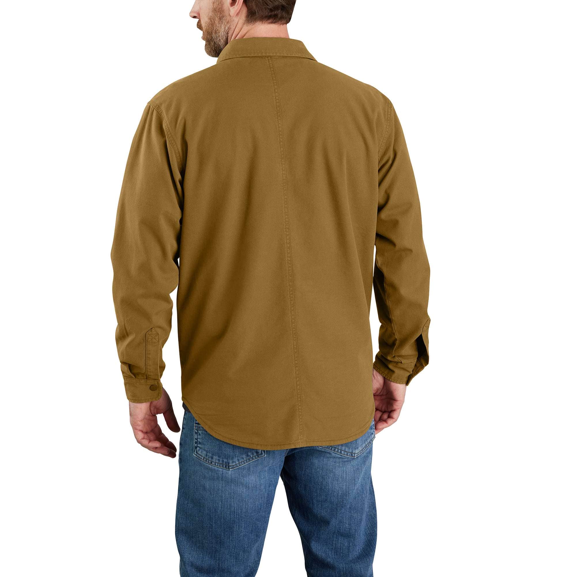 Carhartt 105419 Canvas Fleece-Lined Skjorte Jakke