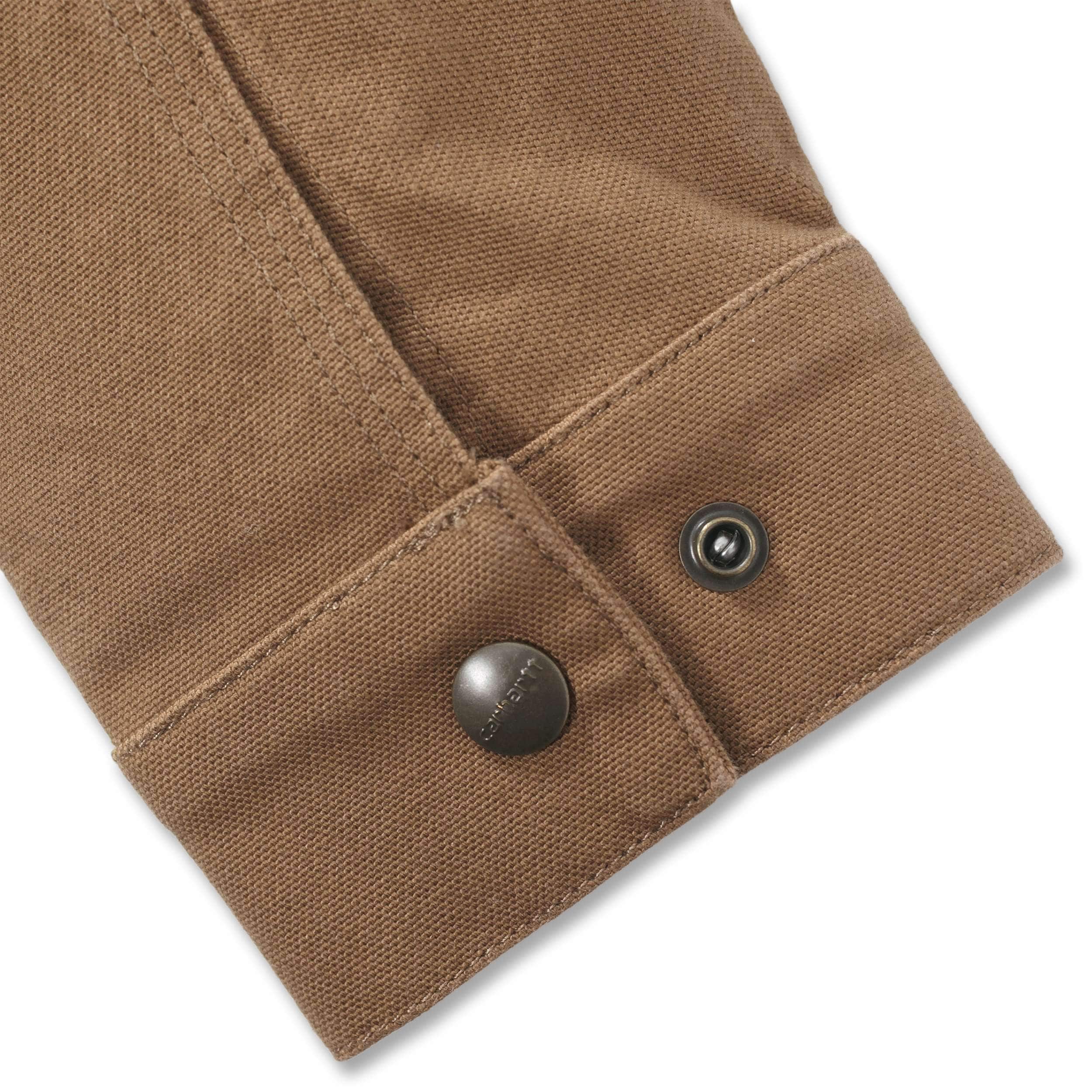 Carhartt 105748 Duck Relaxed Fit Jakke produktbillede med tryk