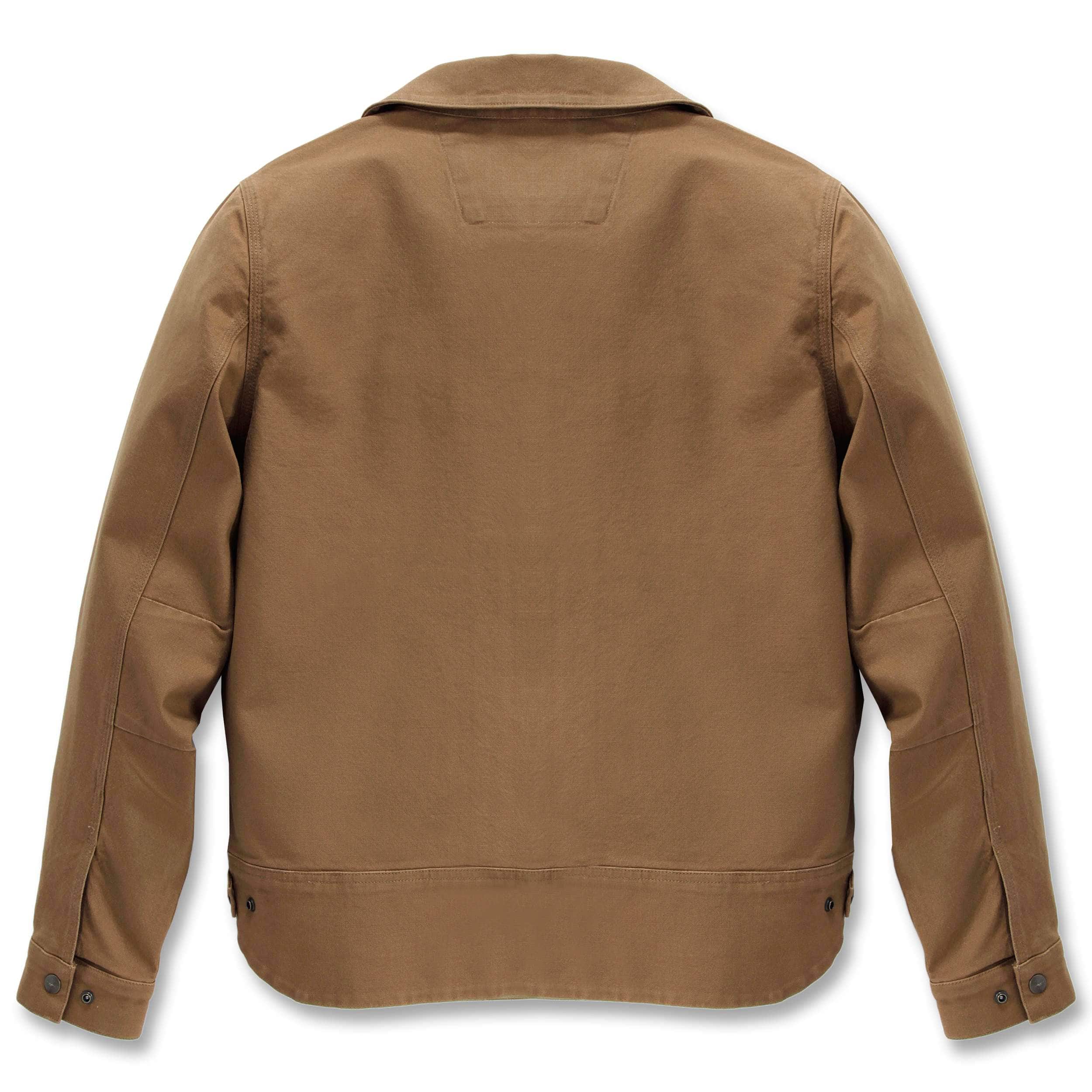Carhartt 105748 Duck Relaxed Fit Jakke detalje til broderi