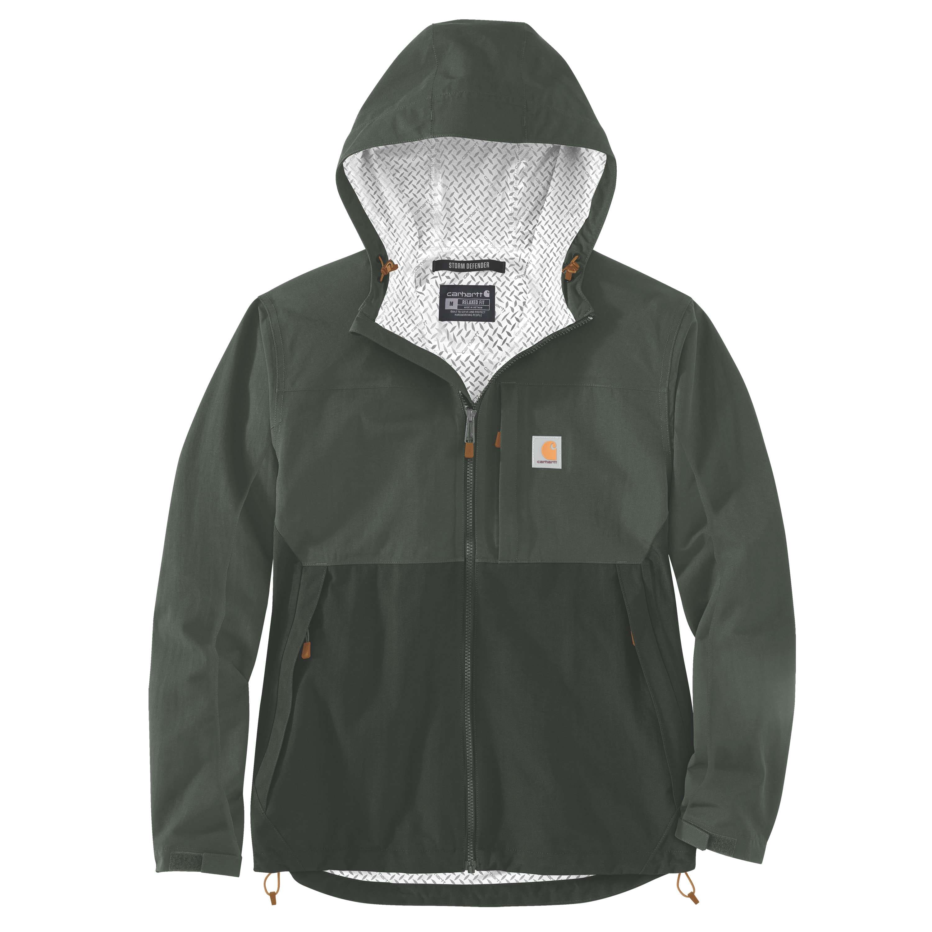 Carhartt 105751 Monterey Jakke produktfoto med tryk