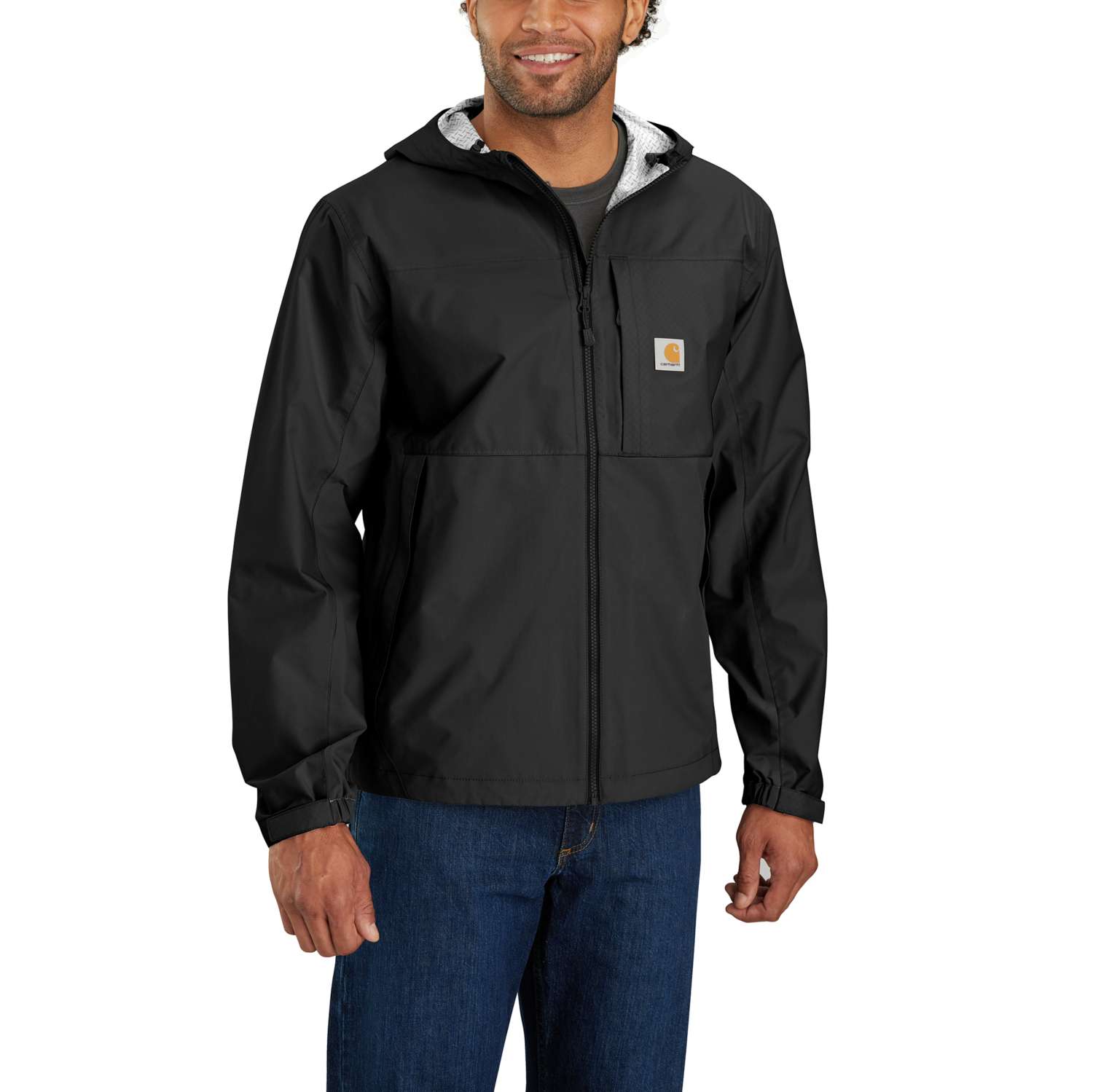 Carhartt 105751 Monterey Jakke detalje til broderi