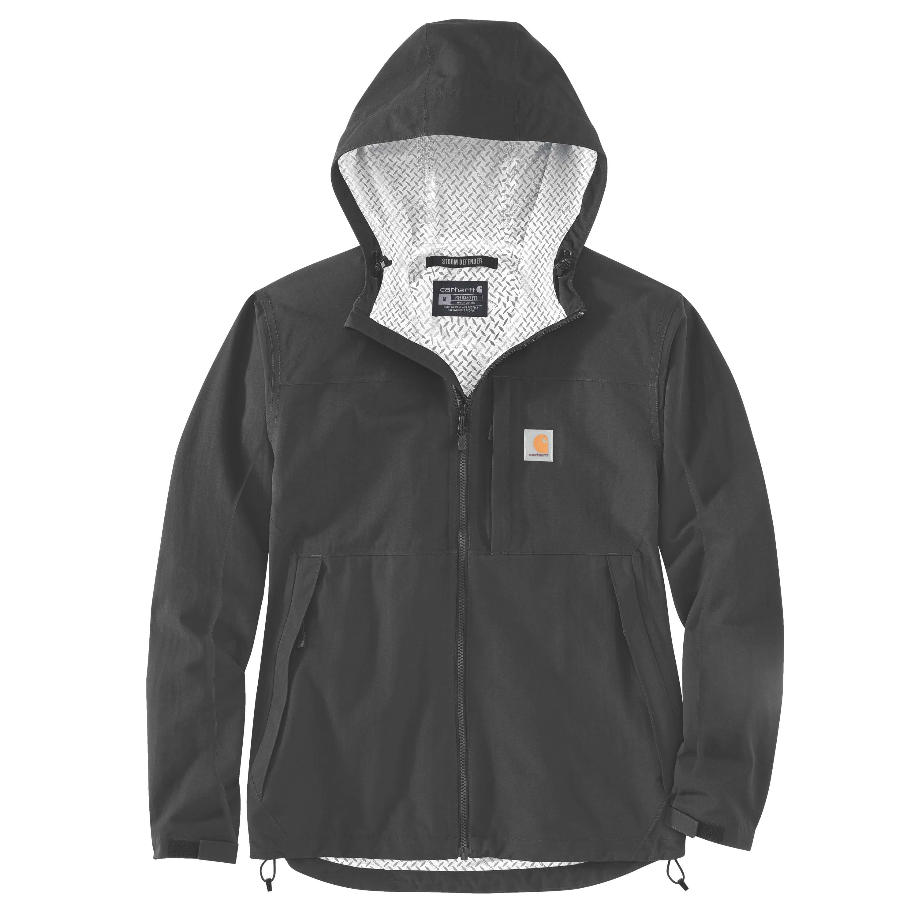 Carhartt 105751 Monterey Jakke nærbillede med logo