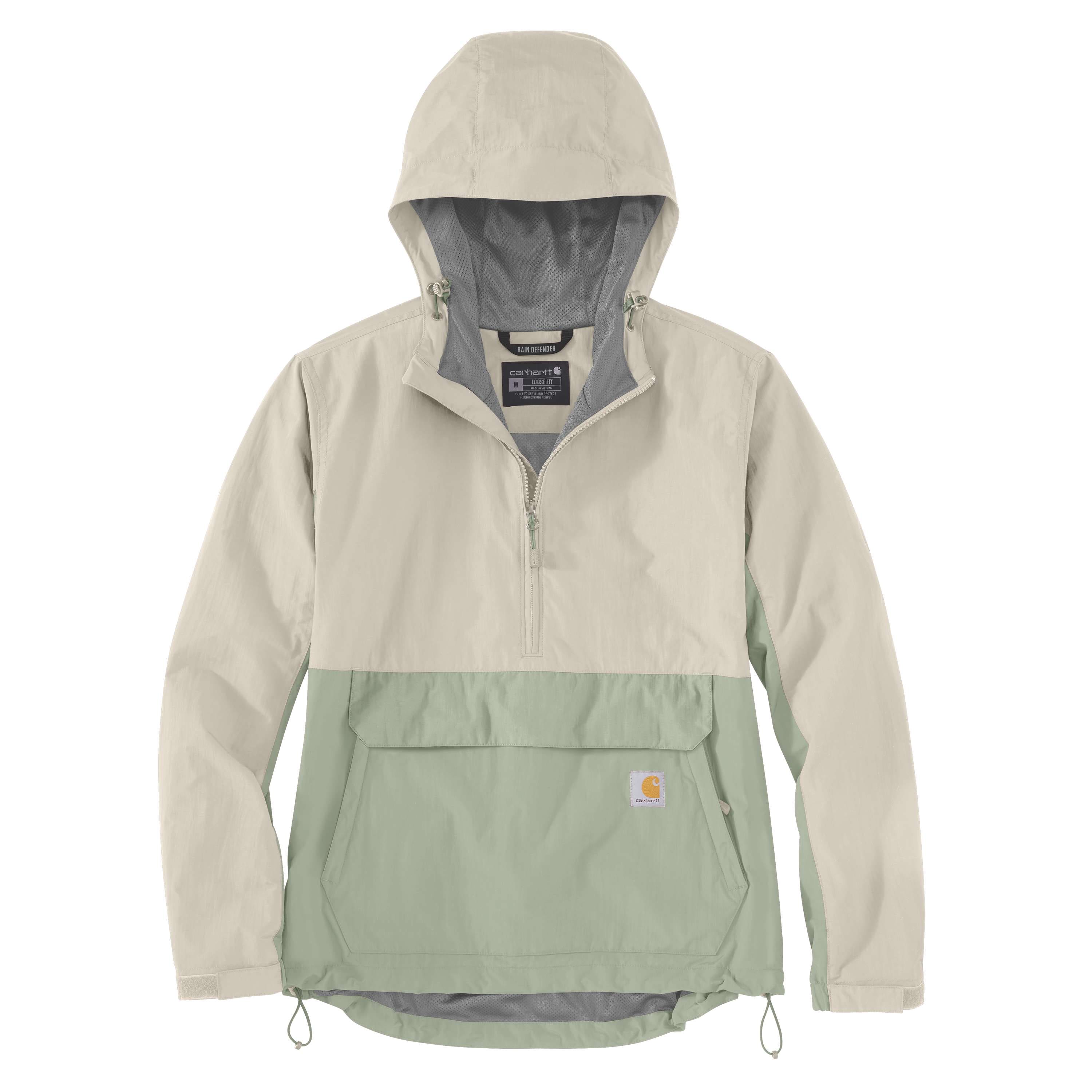 Carhartt 105861 Loose Lightweight Anorak Dame nærbillede med logo