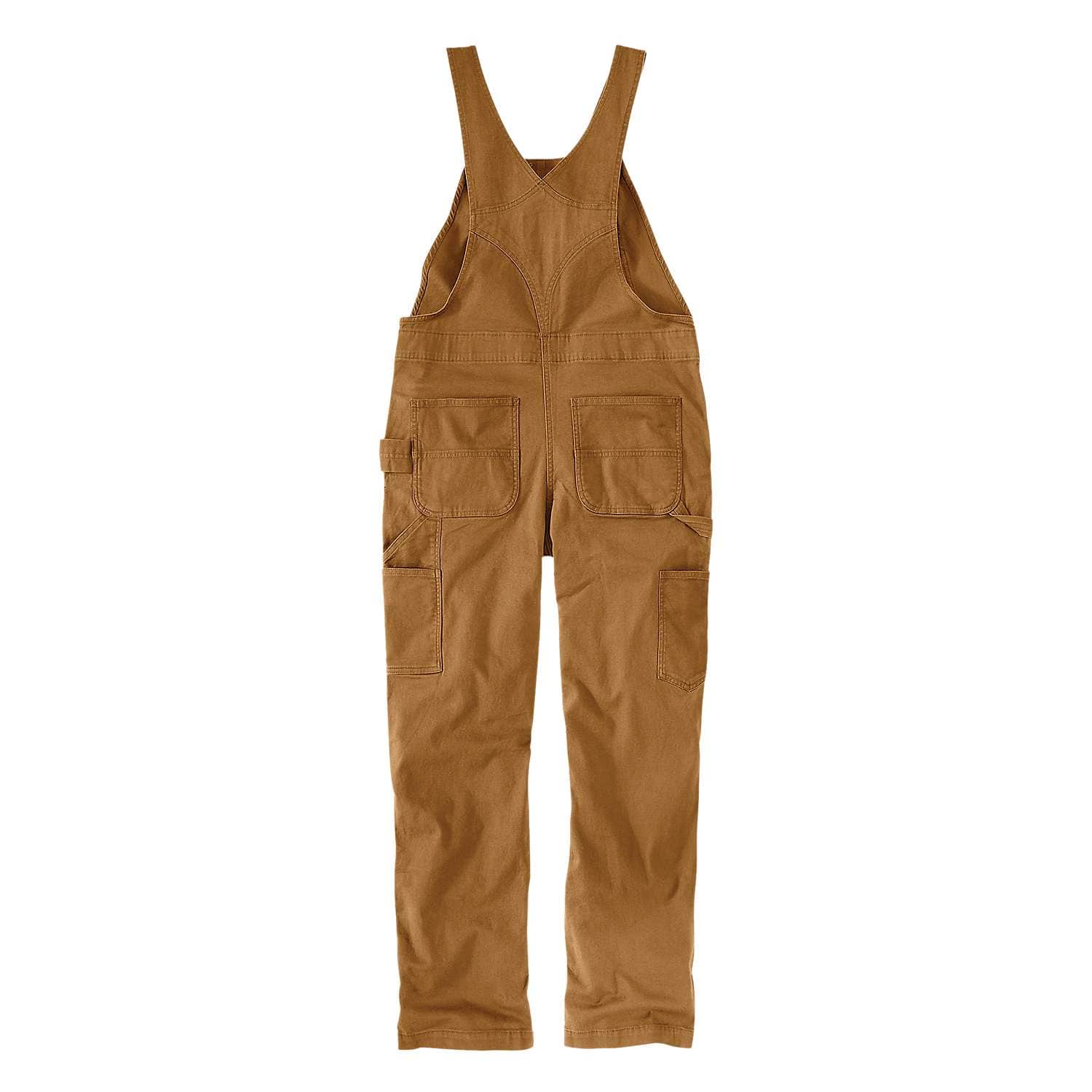 Carhartt 106001 Ashland Relaxed Fit Bib Overal - Women Dame detalje til broderi