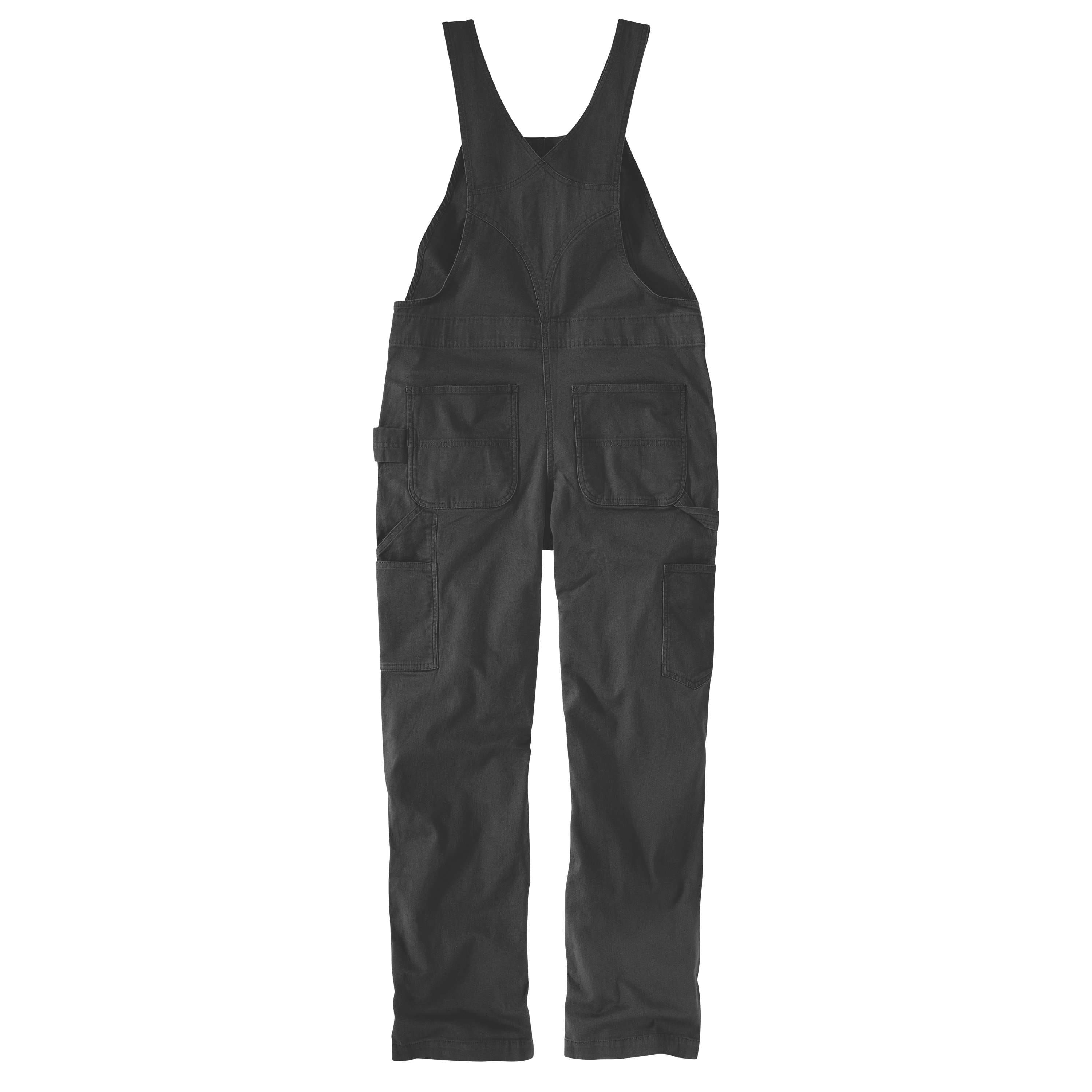 Carhartt 106001 Ashland Relaxed Fit Bib Overal - Women Dame detalje med firmalogo