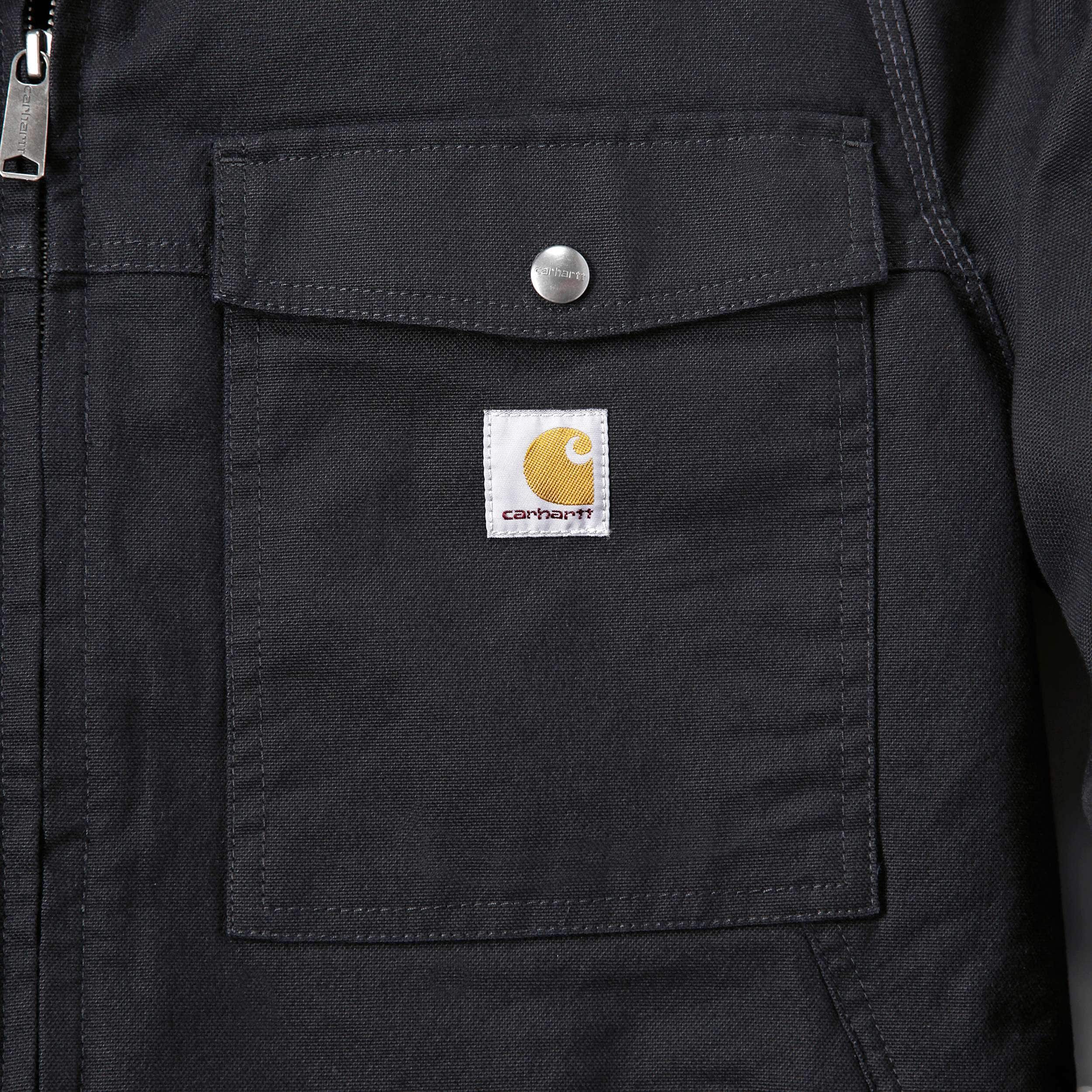Carhartt 106432 Montana Duck Insulated Jakke produktbillede til broderi