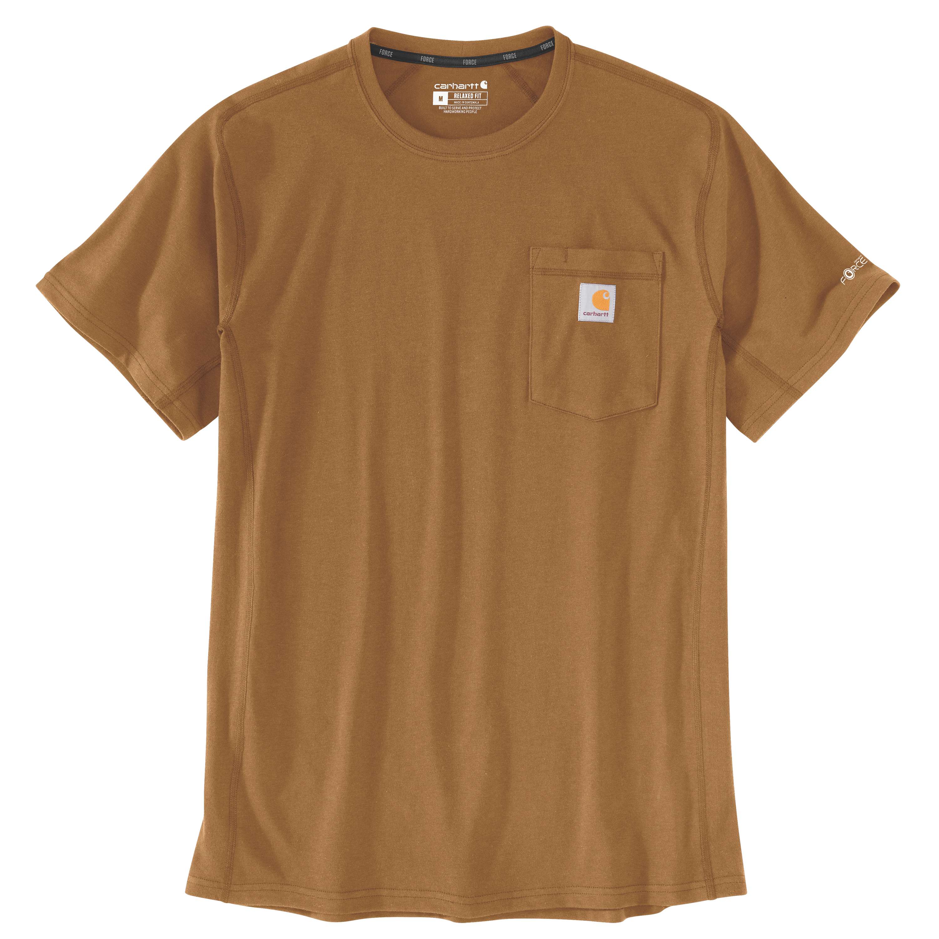Carhartt 106652 Force™ Relaxed T-Shirt produktfoto med tryk