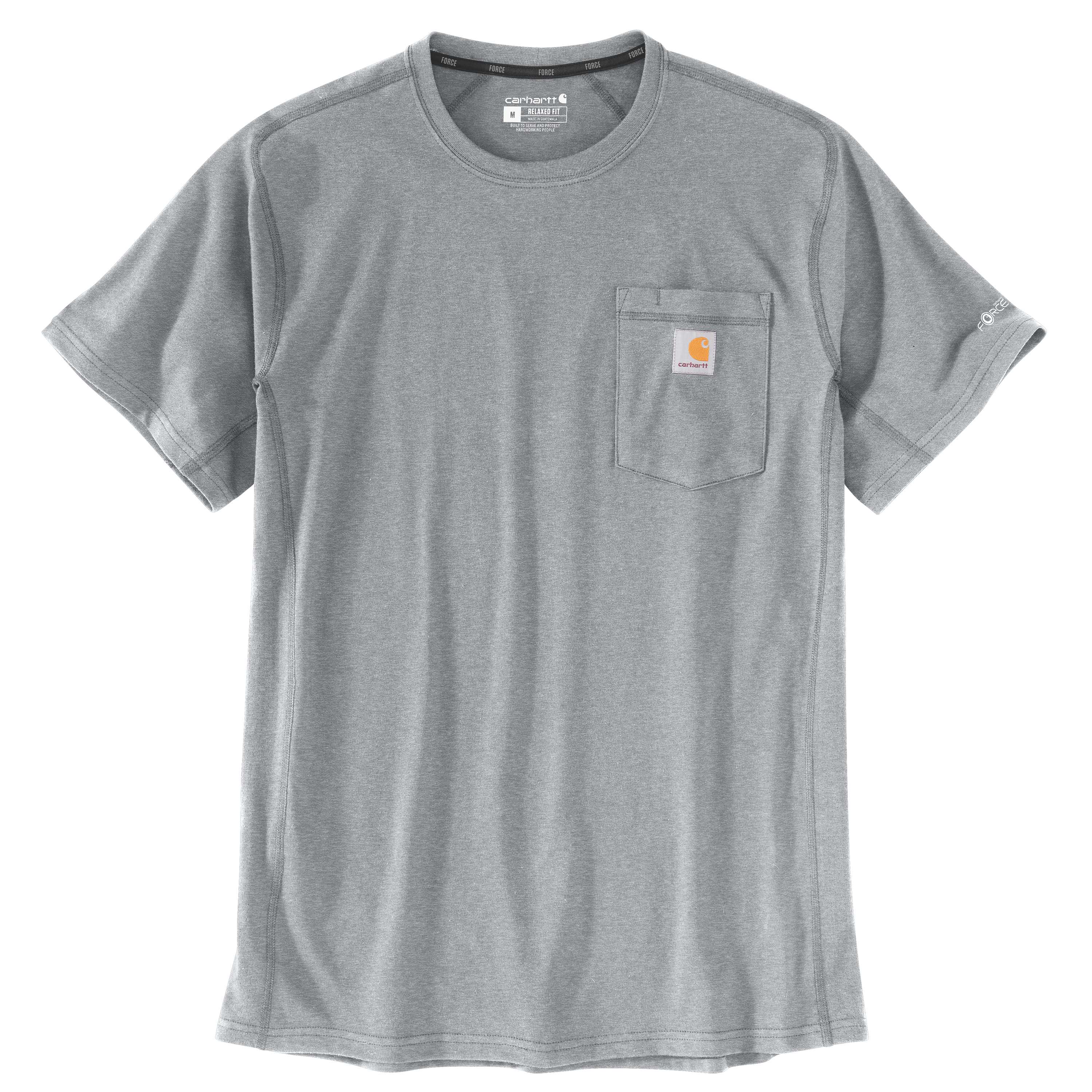 Carhartt 106652 Force™ Relaxed T-Shirt materiale til broderi