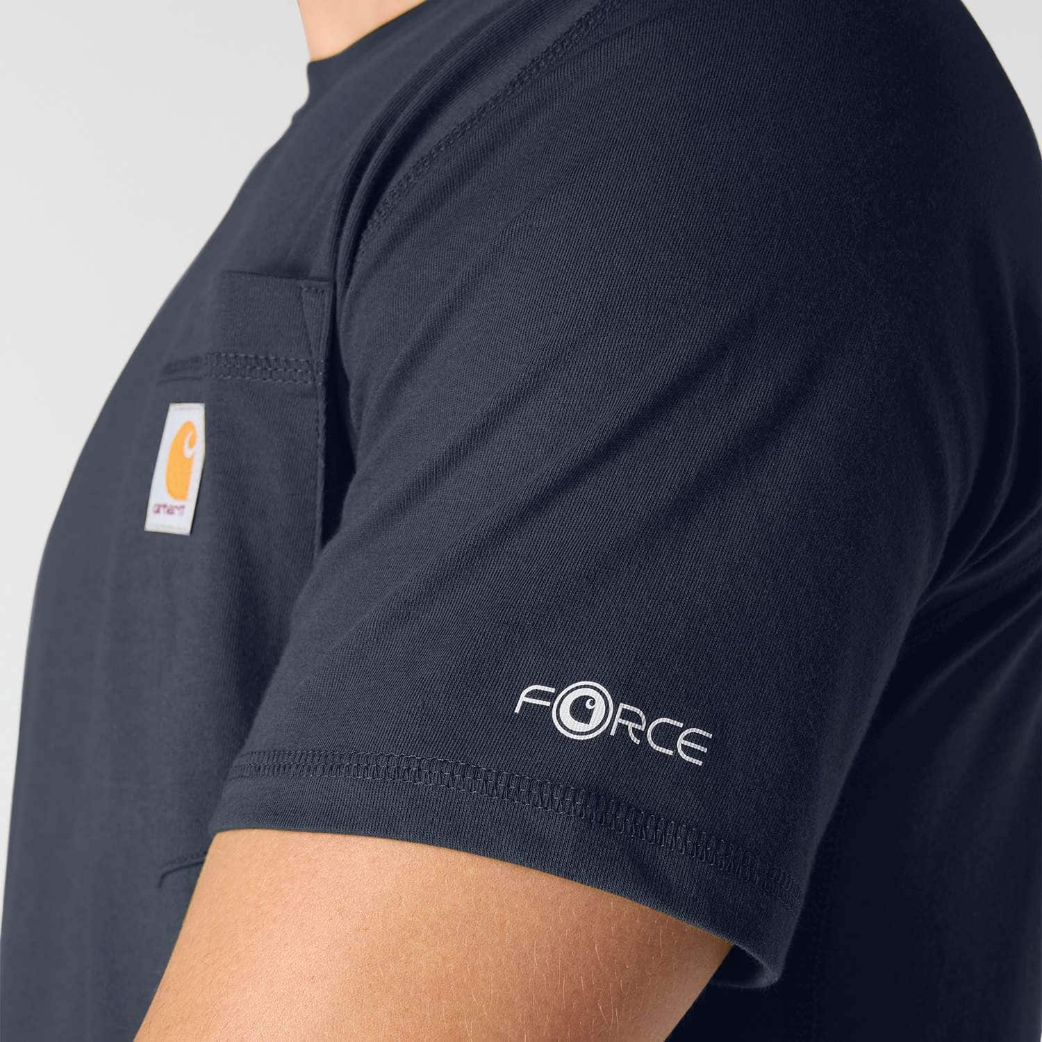 Carhartt 106652 Force™ Relaxed T-Shirt produktbillede til broderi