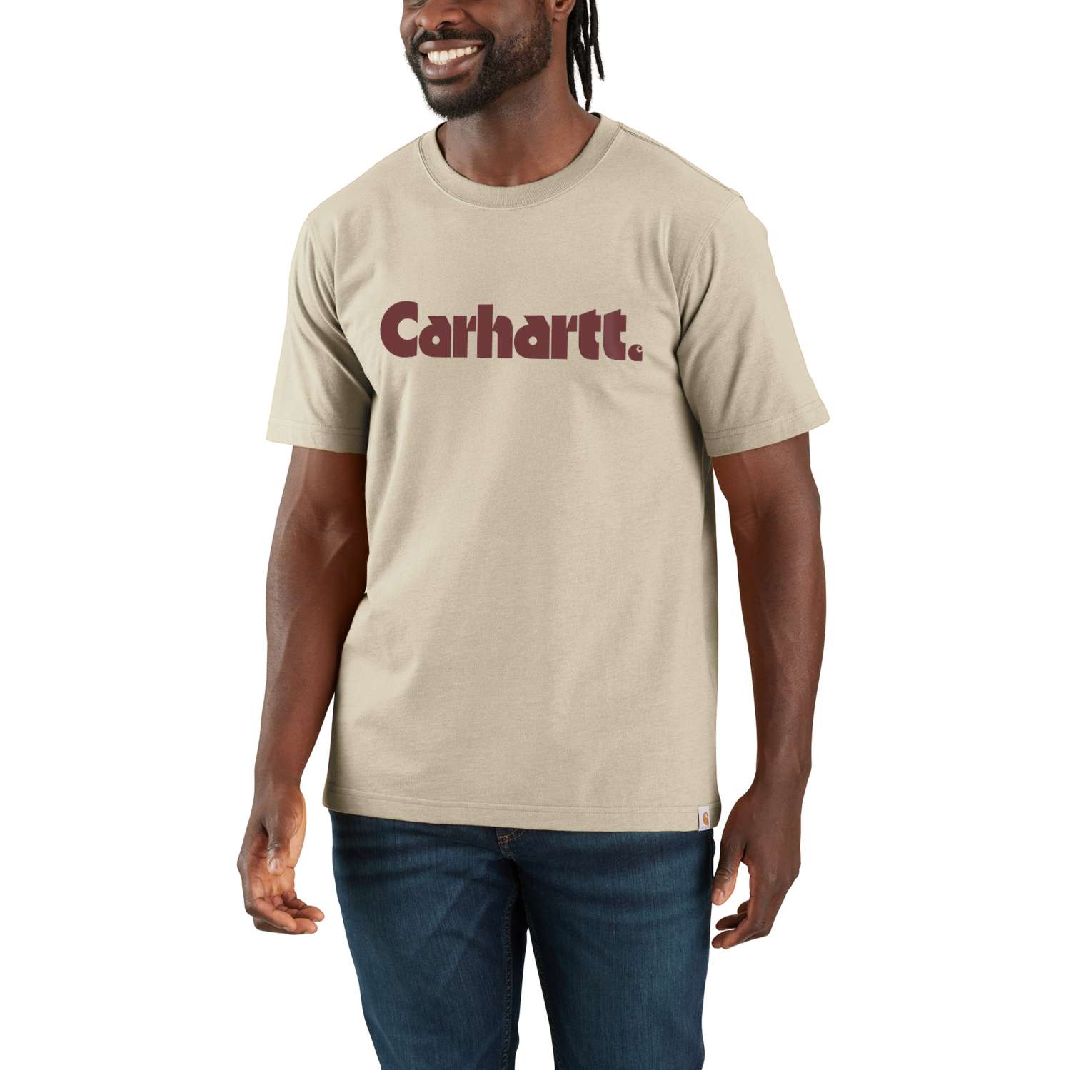 Carhartt 107046 Logo Graphic T-Shirt med tryk eller logo – arbejdstøj og firmatøj