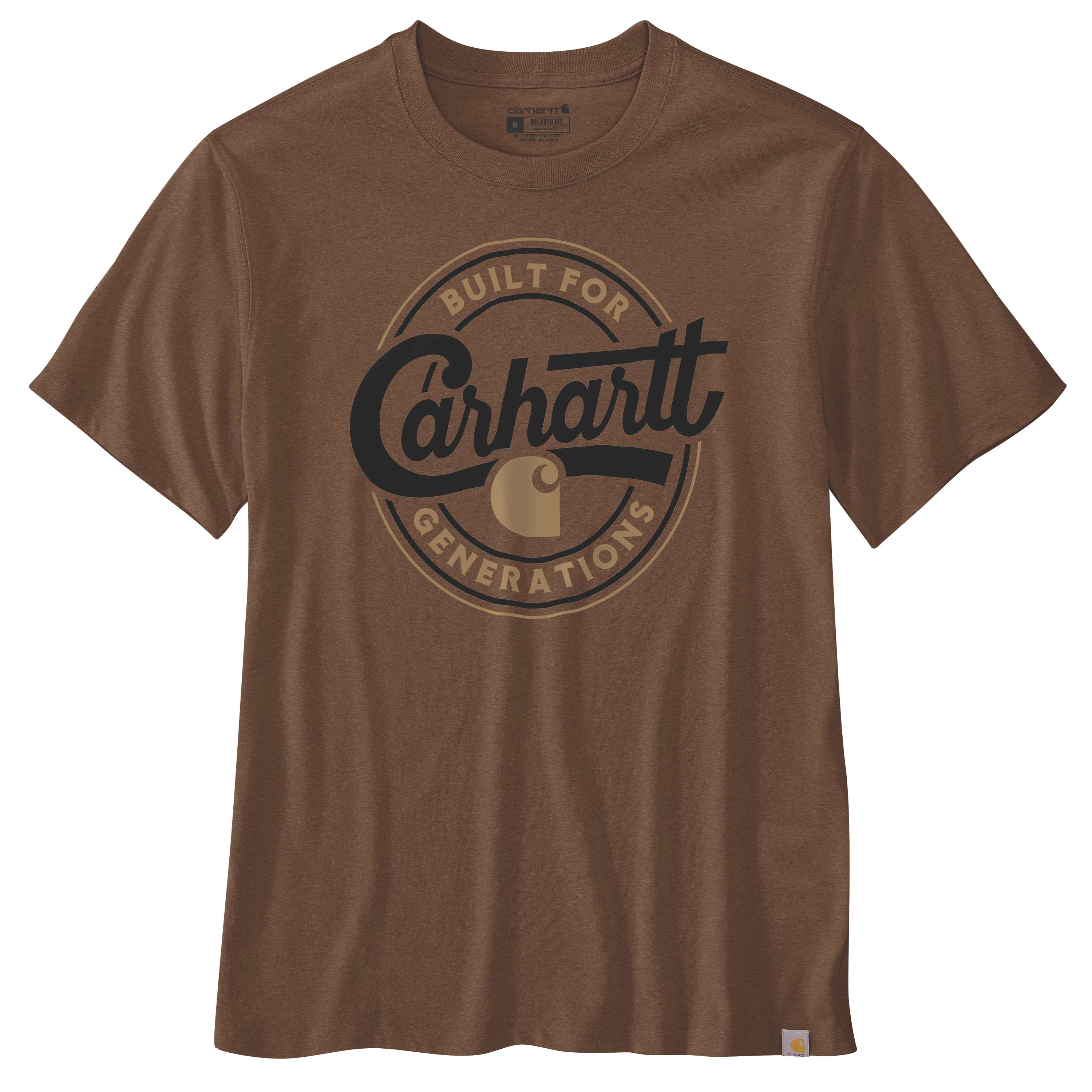 Carhartt 107049 Script Graphic T-Shirt produktfoto med tryk