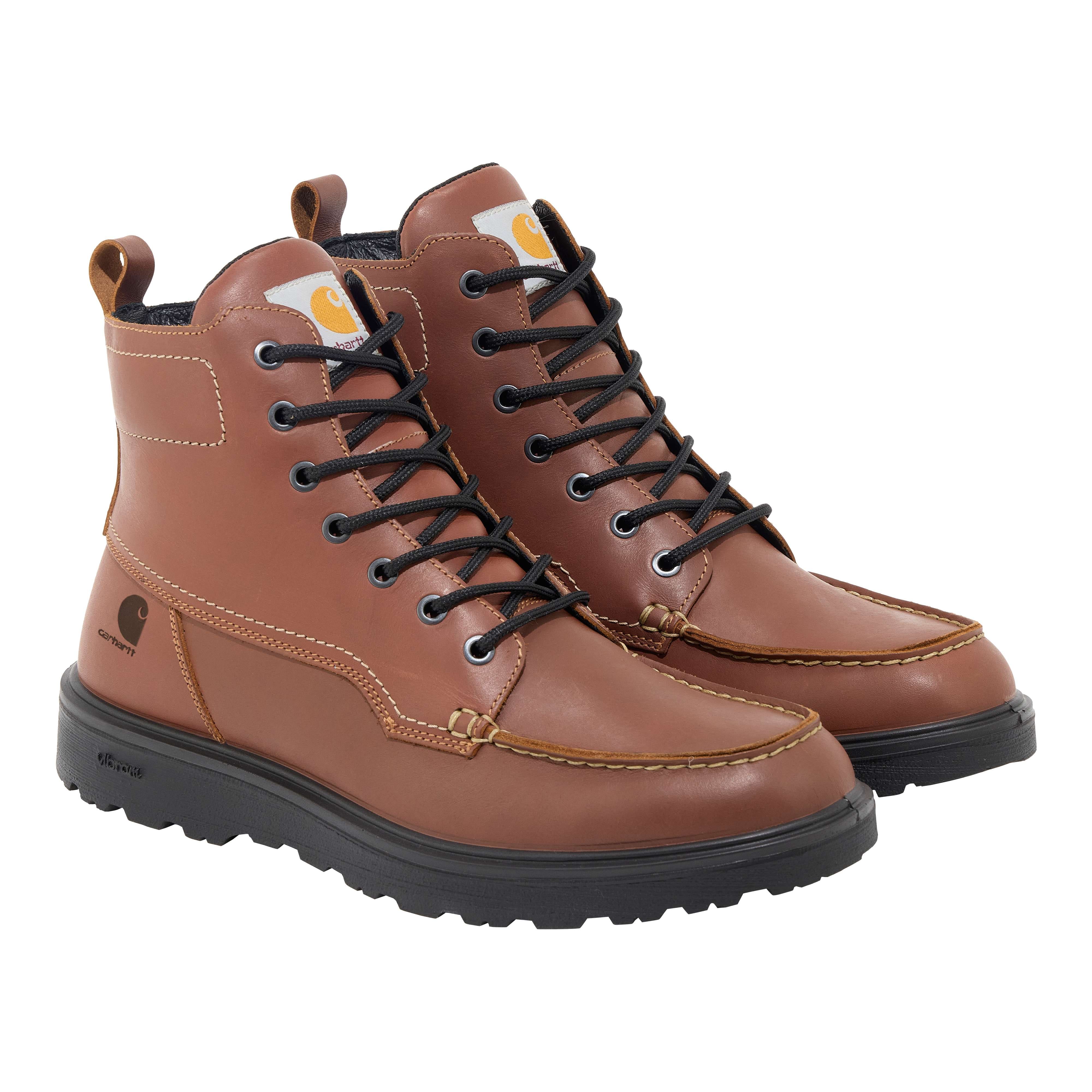 Carhartt 400021 Greenfields 2 Workboot nærbillede med tryk