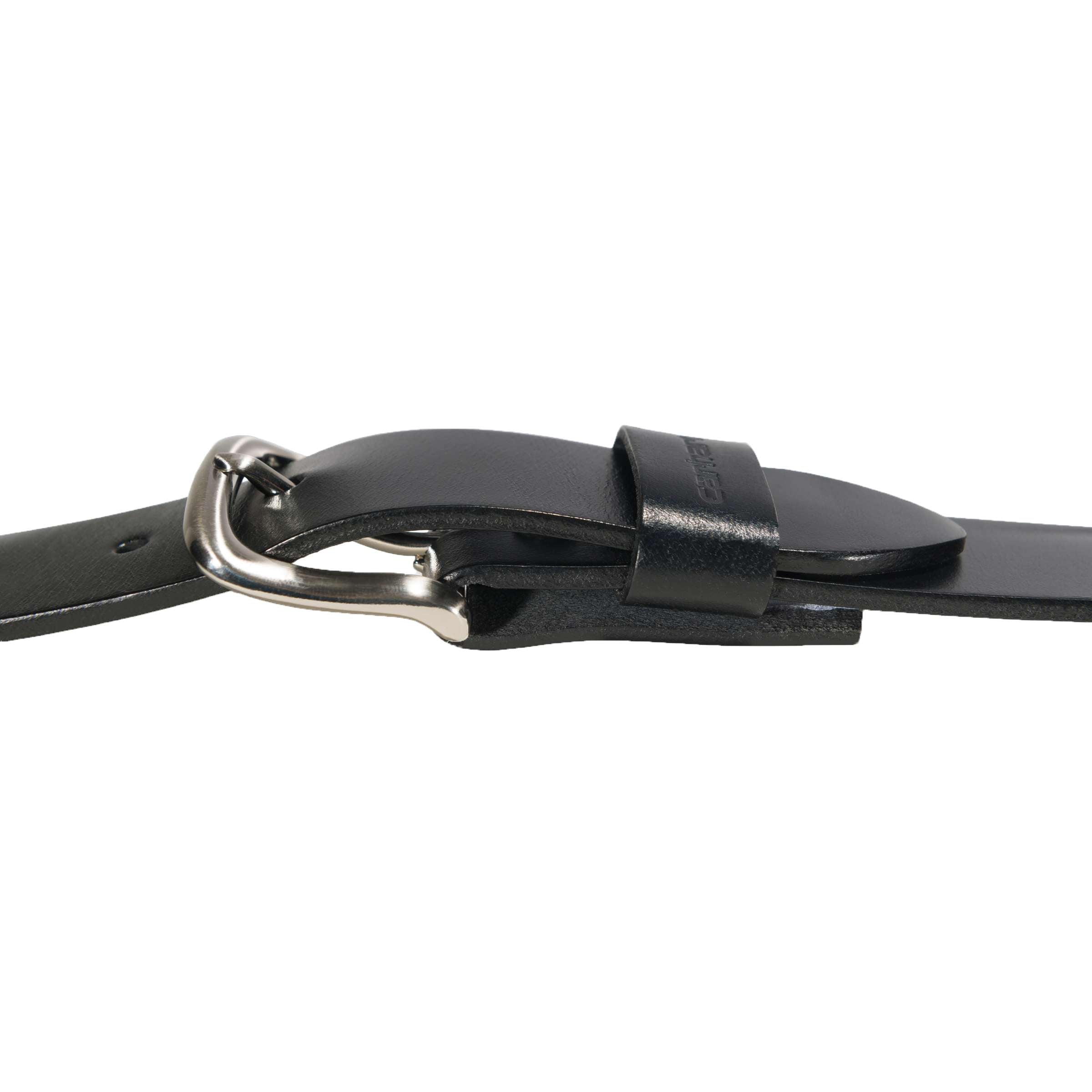 Carhartt A0005509 Leather Classic Buckle Bælte produktfoto med tryk
