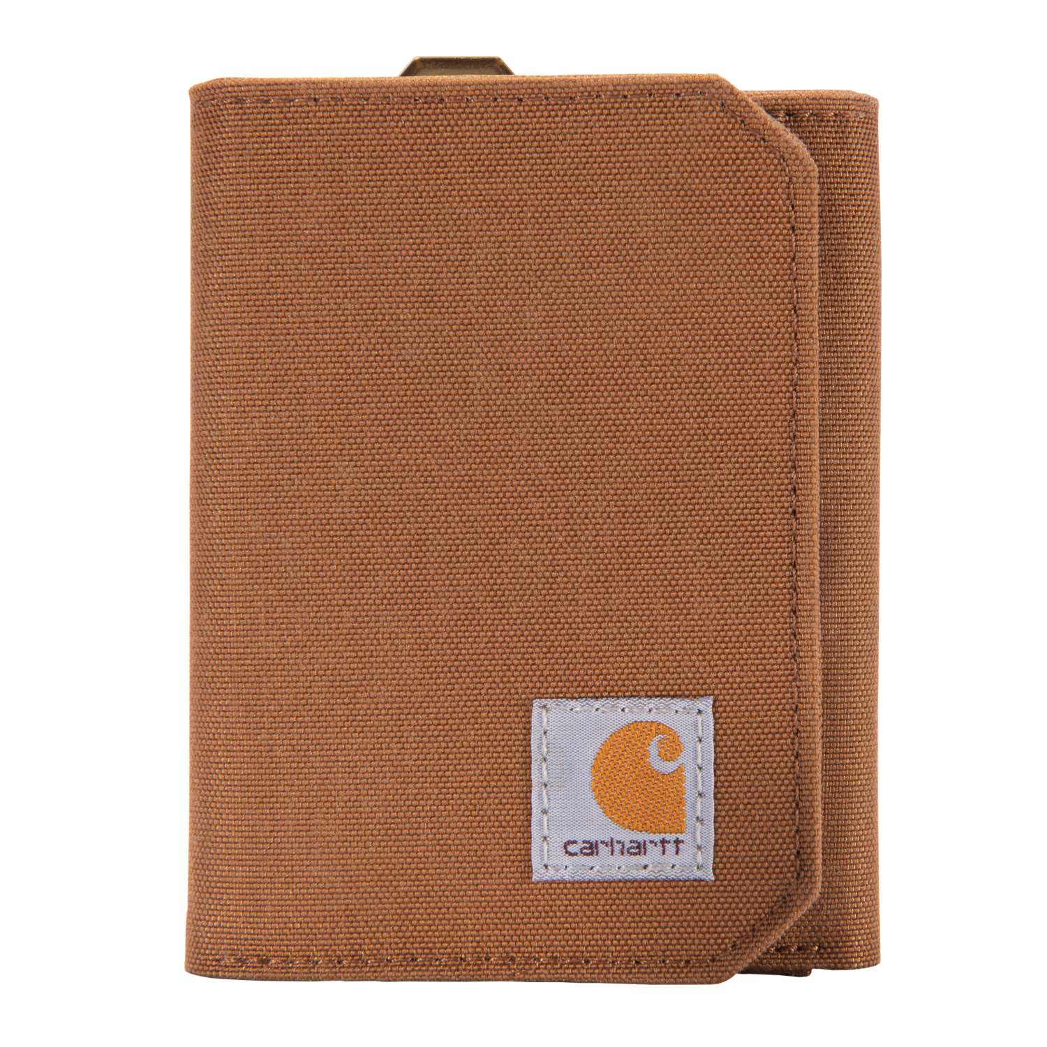 Carhartt B0000236 Nylon Duck Trifold Pung produktfoto med tryk