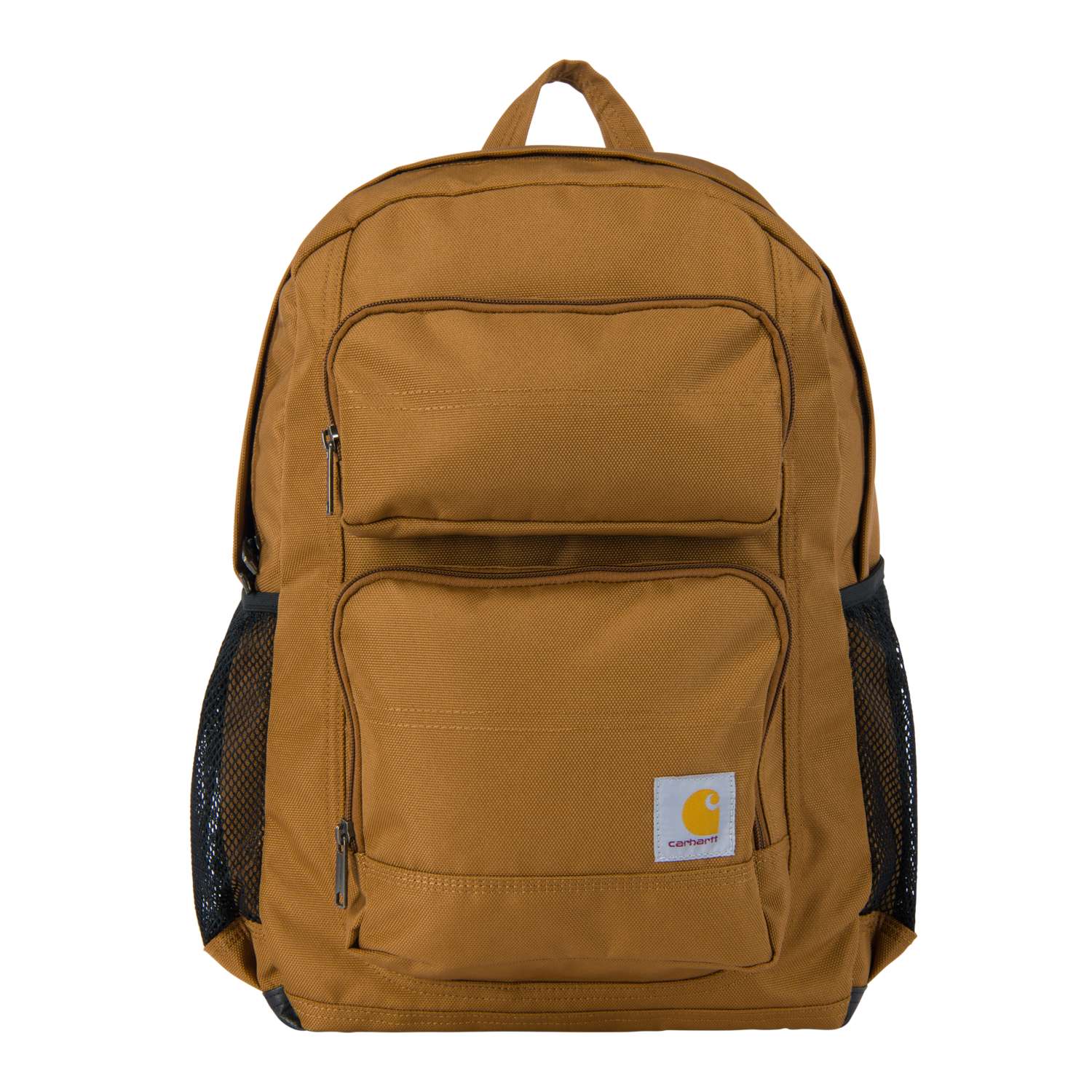 Carhartt B0000532 27L Single-Compartment Backpack detalje med firmalogo